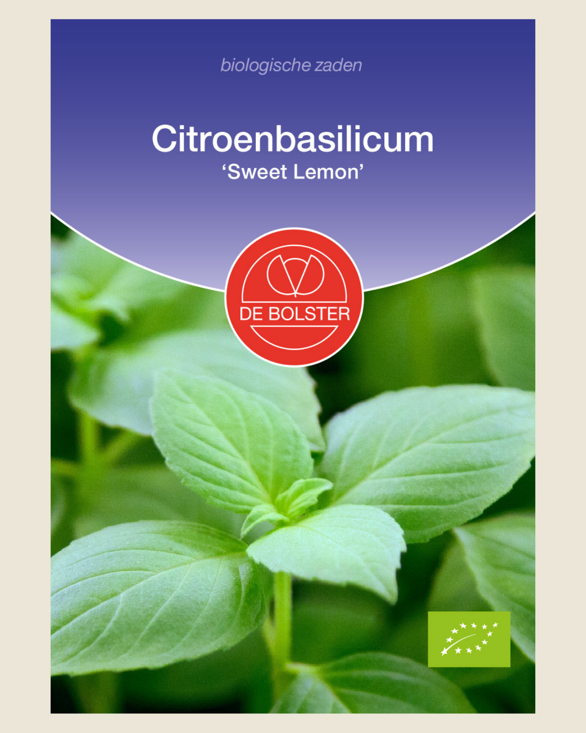 Citroenbasilicum 'Sweet Lemon' BIO
