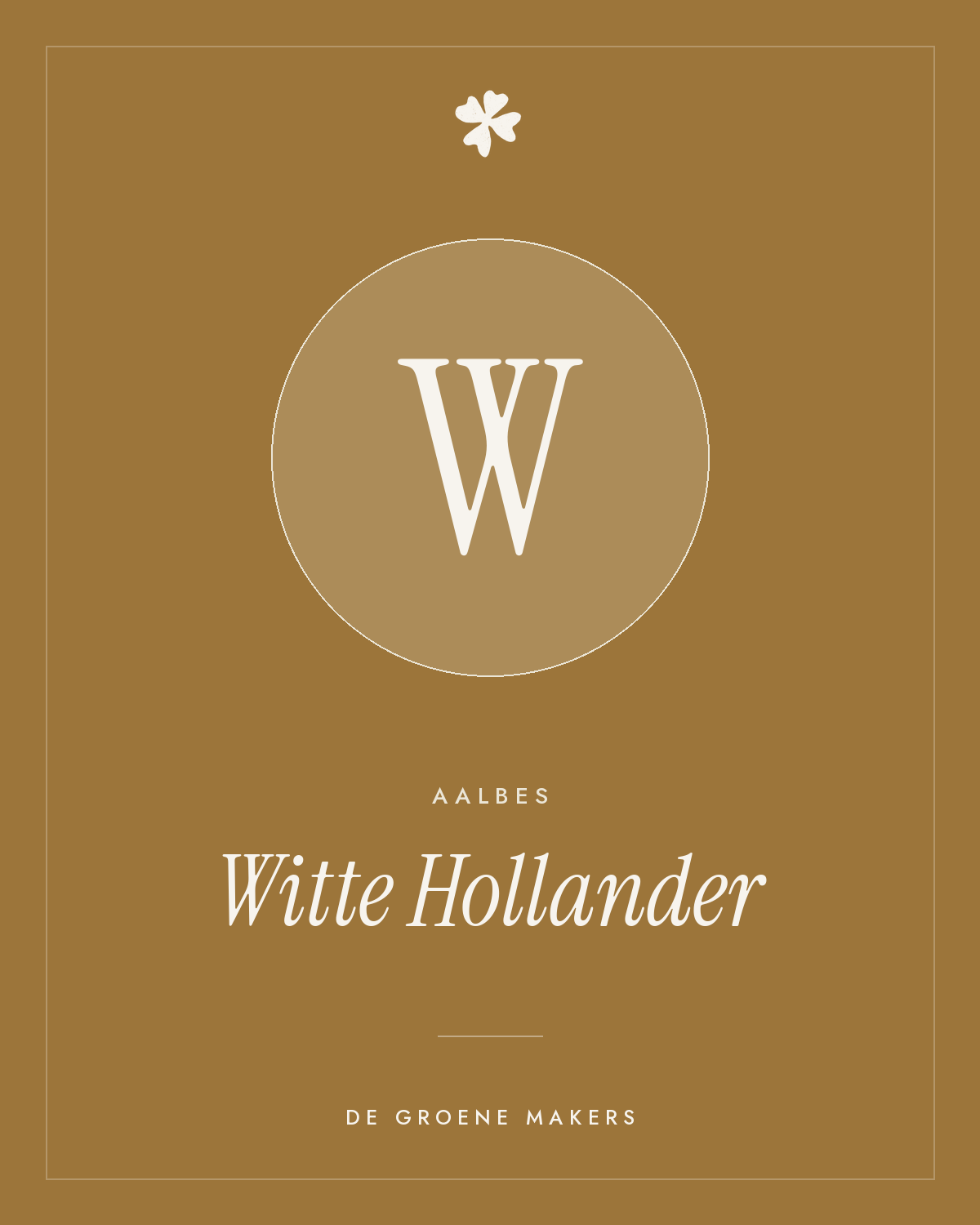 Aalbes 'Witte Hollander' – De Groene Makers