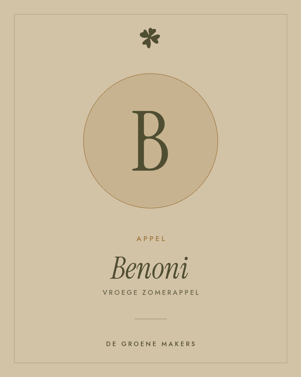 Appel 'Benoni' – De Groene Makers