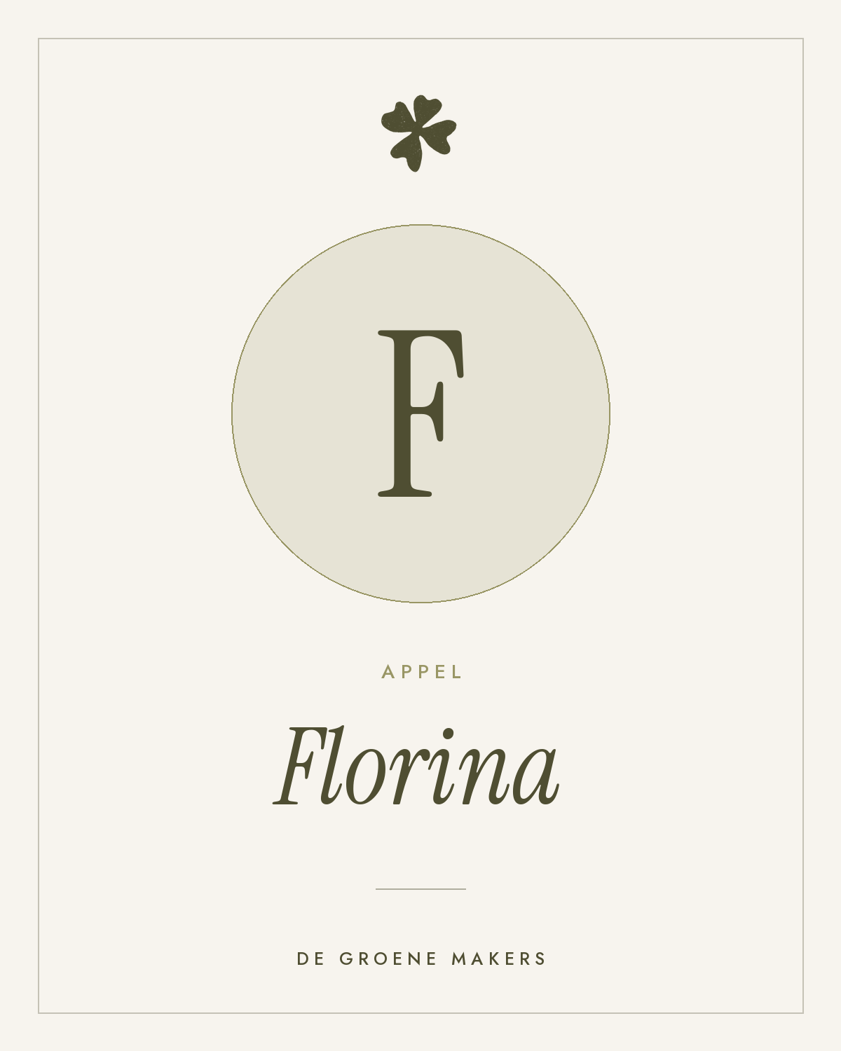 Appel ‘Florina’ - De Groene Makers