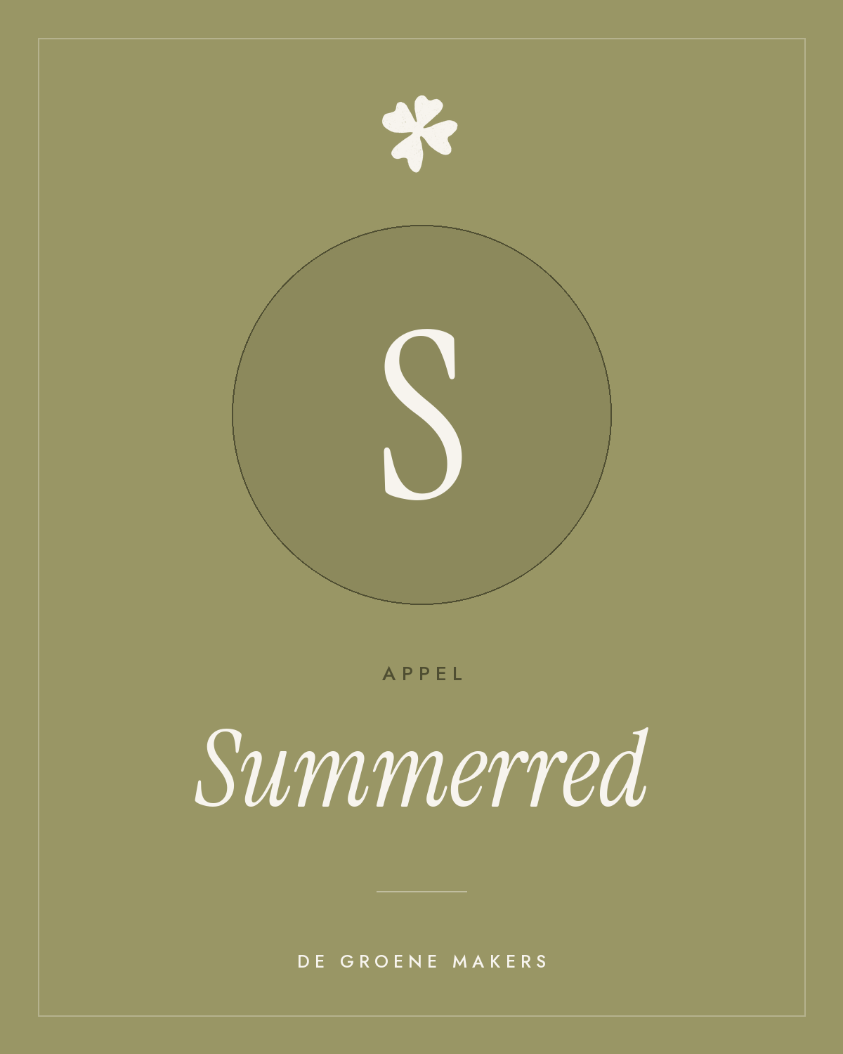 Appel ‘Summerred’ - De Groene Makers