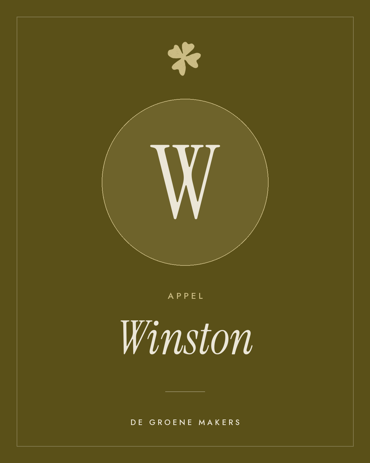 Appel ‘Winston’ - De Groene Makers