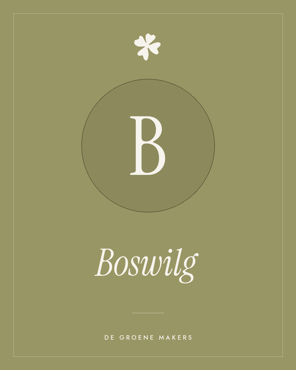 Boswilg - De Groene Makers