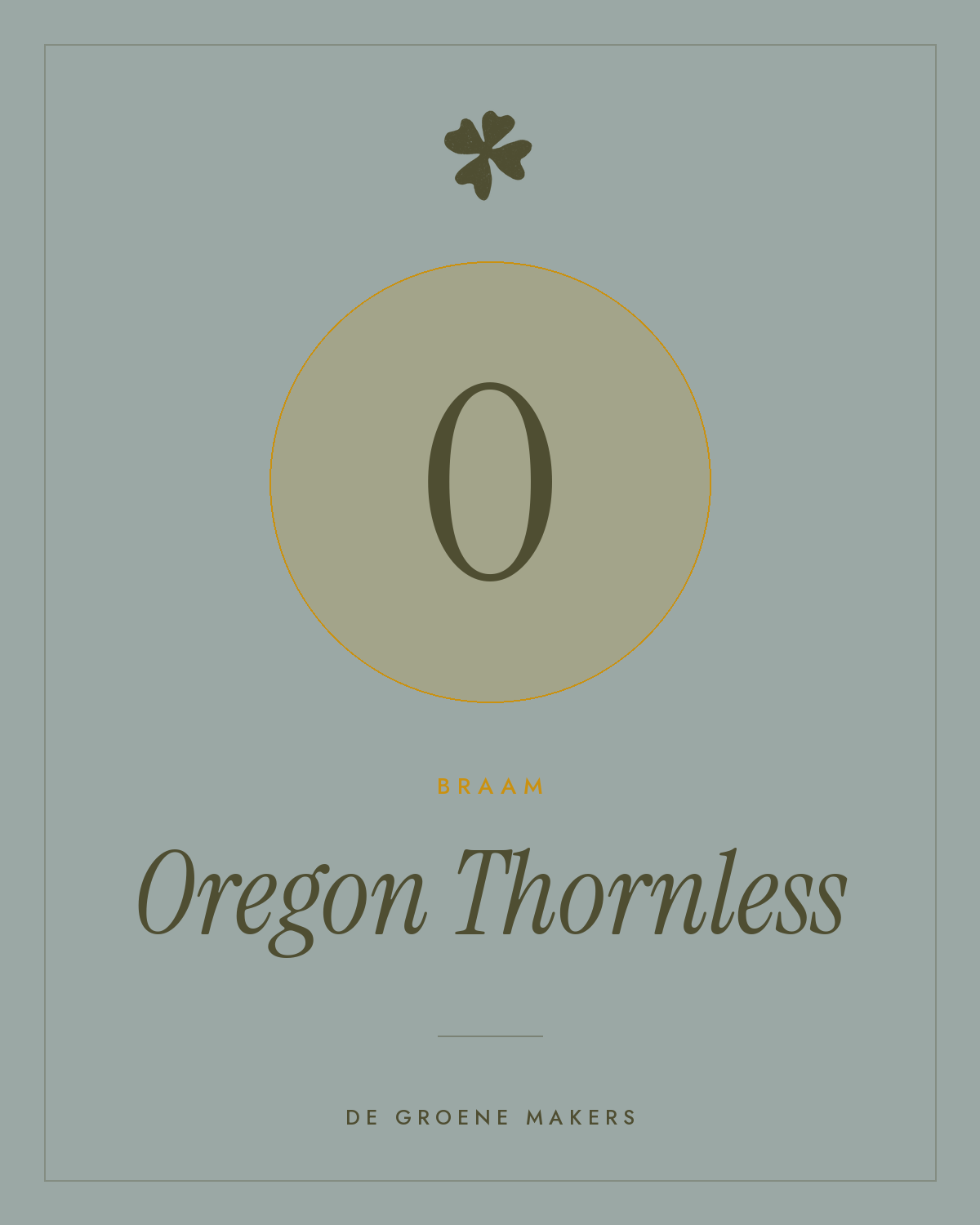 Braam ‘Oregon Thornless’ - De Groene Makers