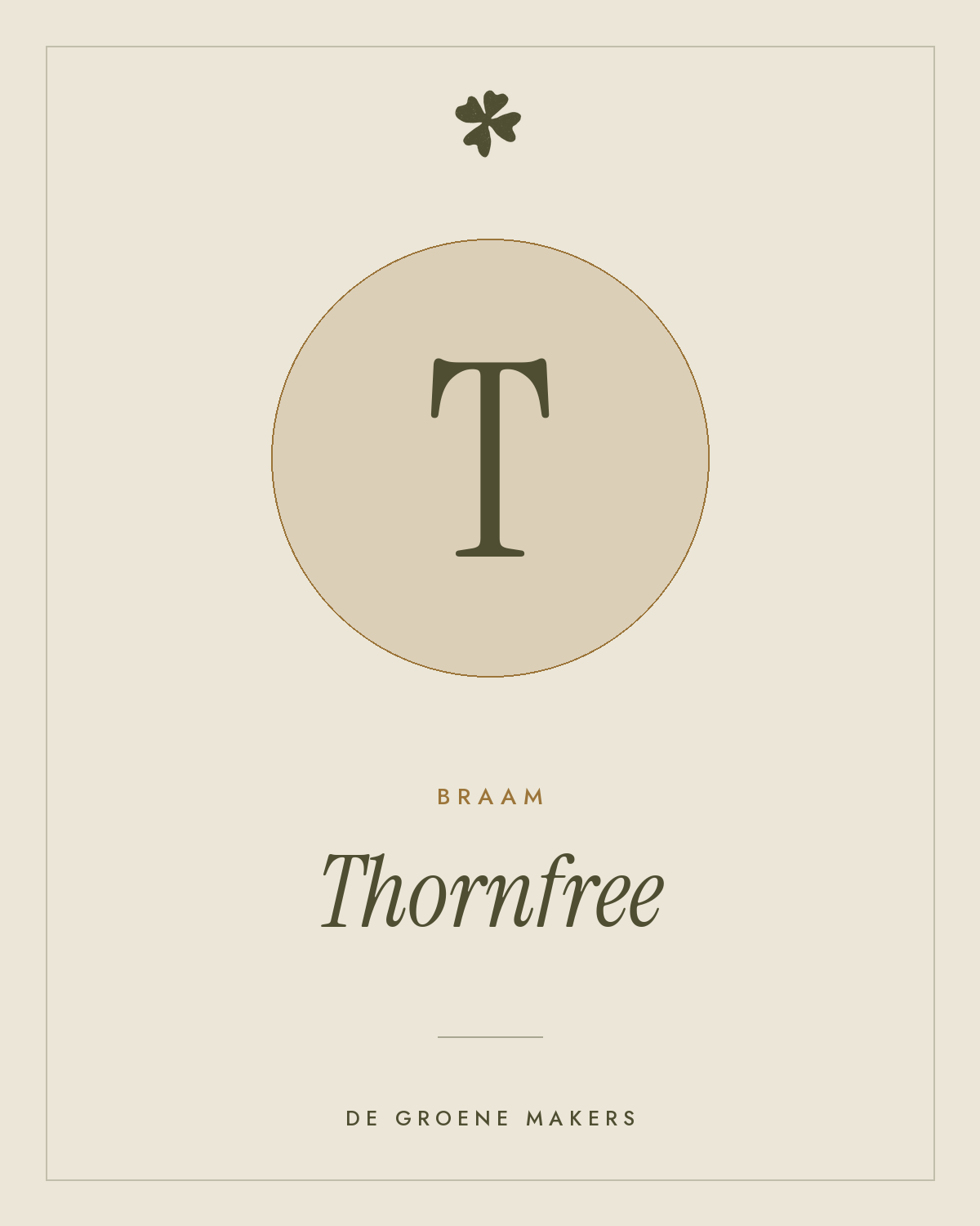 Braam 'Thornfree' – De Groene Makers