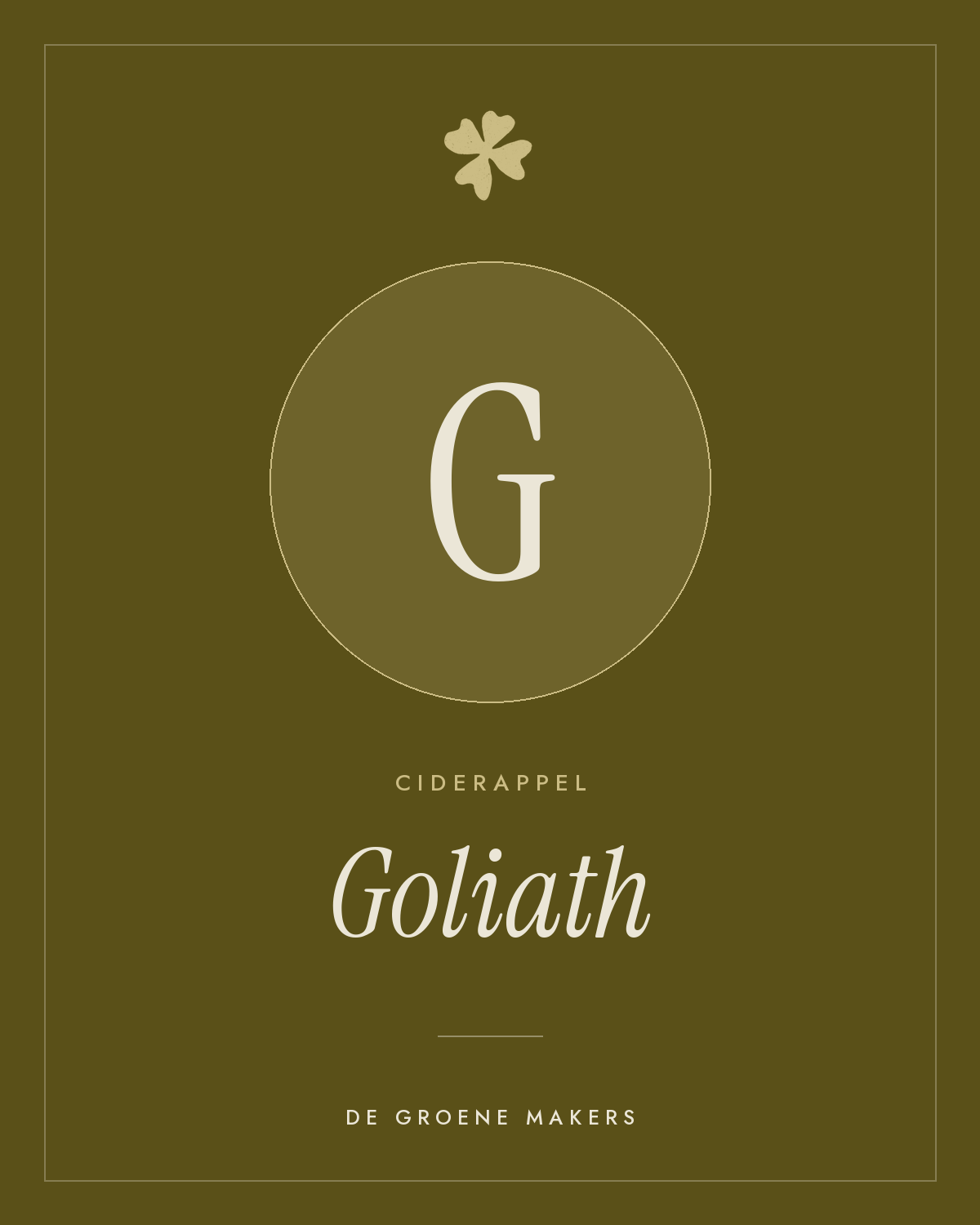 Ciderappel ‘Goliath’ - De Groene Makers