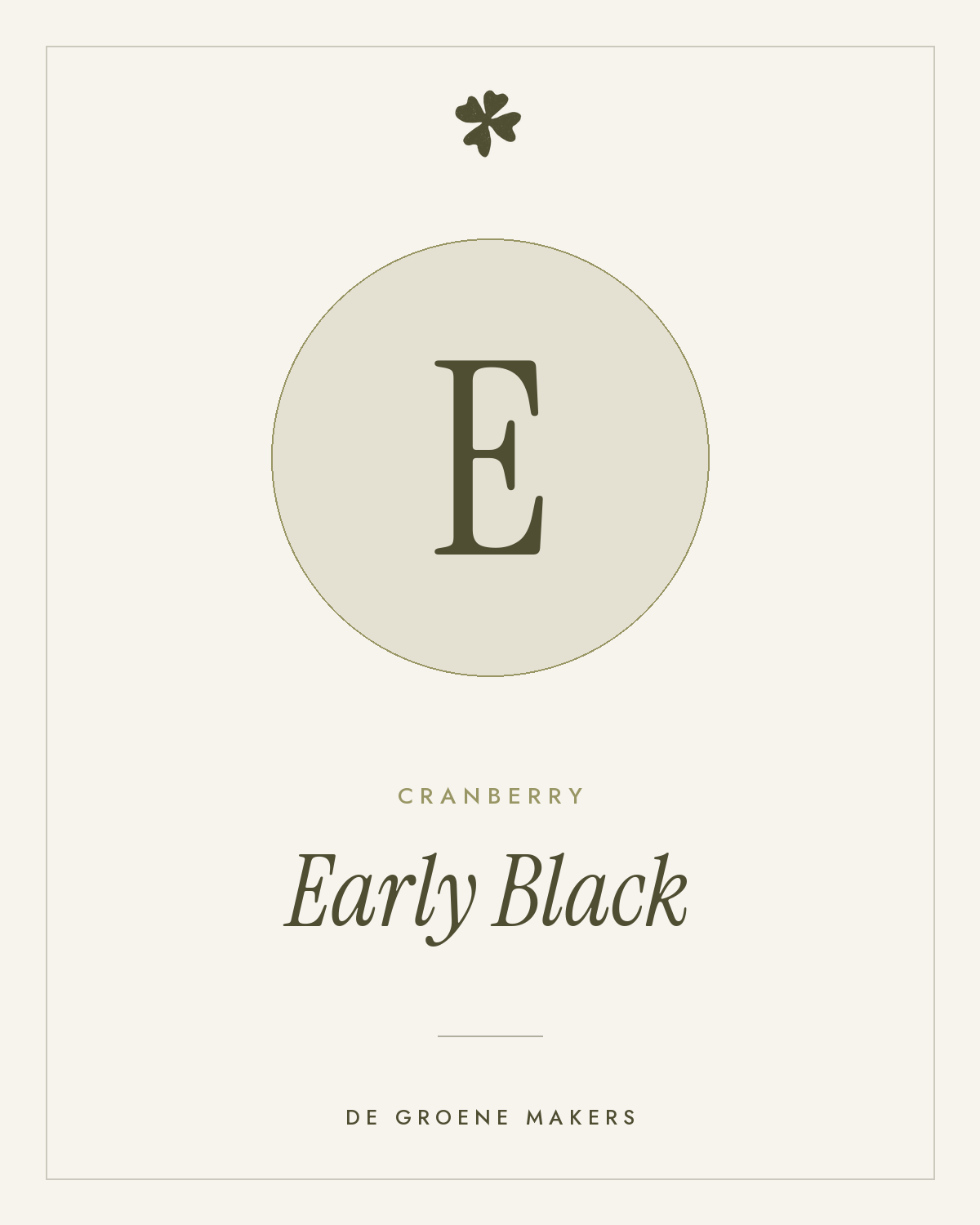 Cranberry 'Early Black' – De Groene Makers