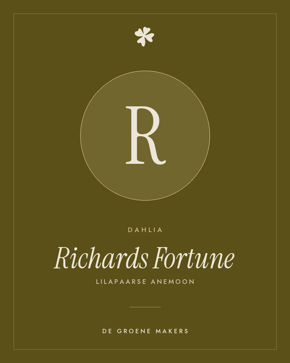 Dahlia 'Richards Fortune' – De Groene Makers