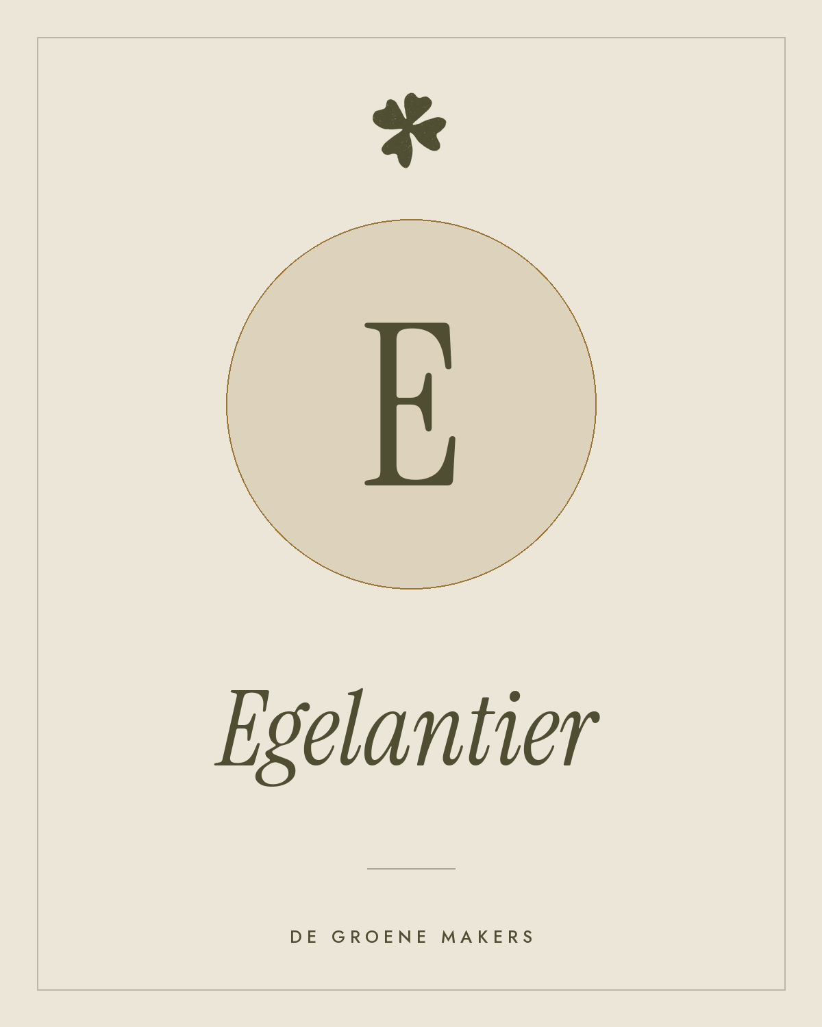 Egelantier - De Groene Makers