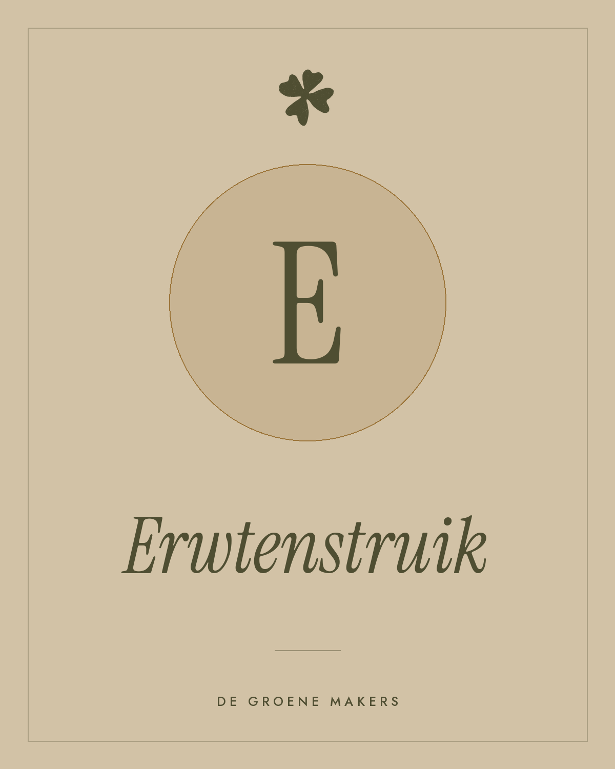 Erwtenstruik - De Groene Makers