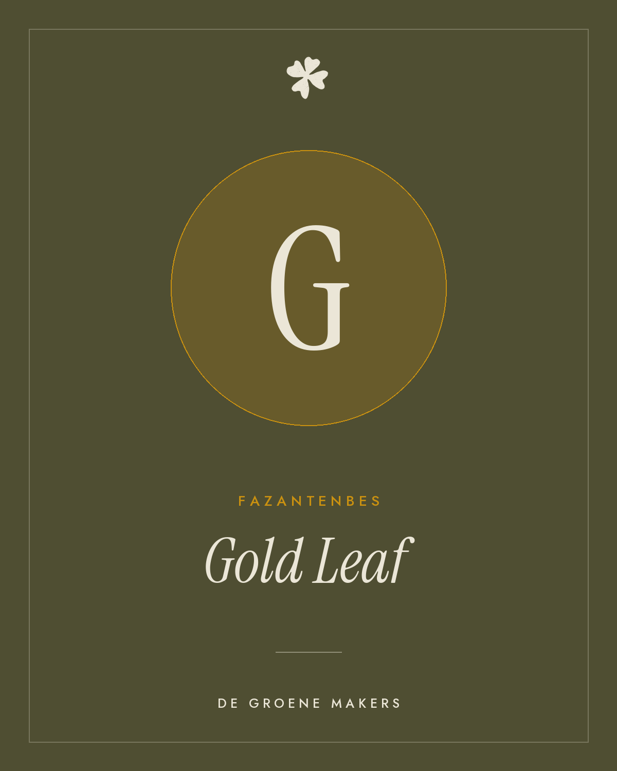 Fazantenbes 'Gold Leaf' – De Groene Makers