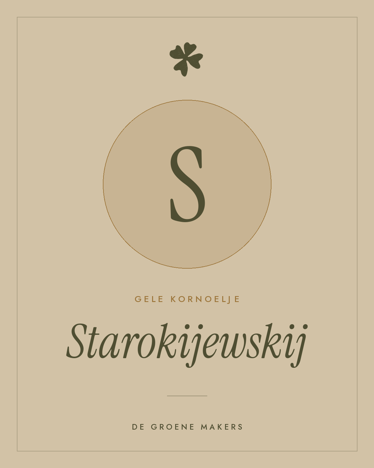 Gele kornoelje ‘Starokijewskij’ - De Groene Makers