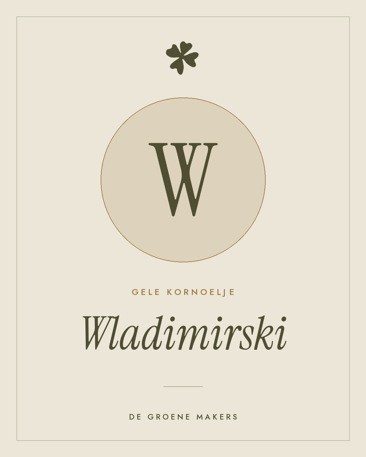 Gele kornoelje ‘Wladimirski’ - De Groene Makers