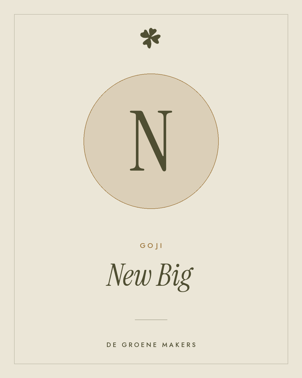 Goji 'New Big' – De Groene Makers