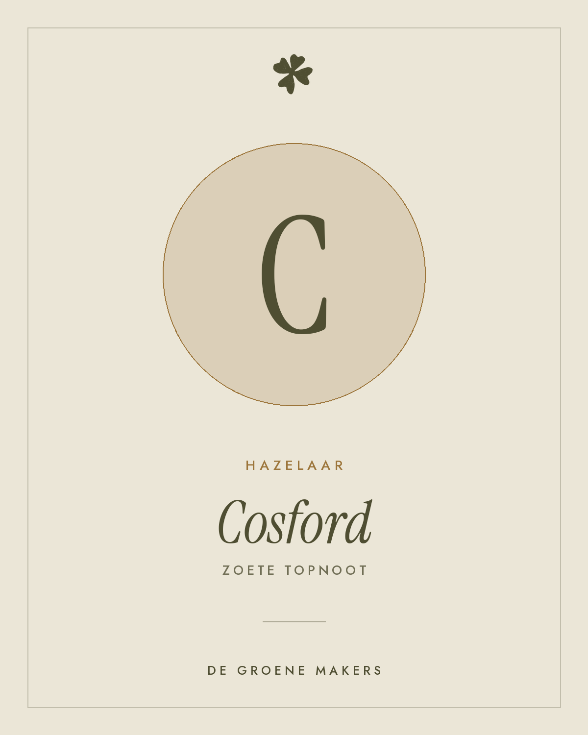 Hazelaar 'Cosford' – De Groene Makers