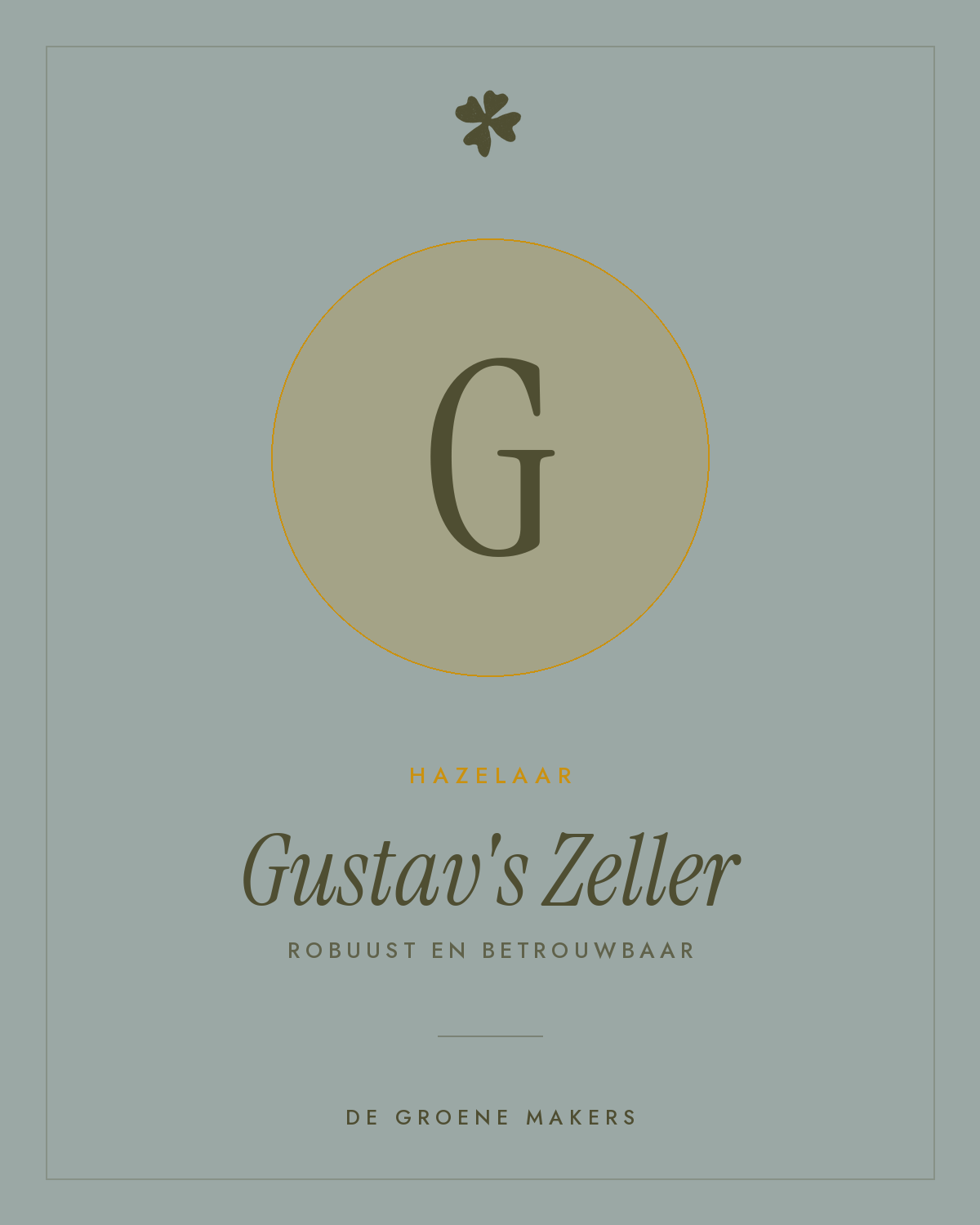 Hazelaar 'Gustav's Zeller' – De Groene Makers