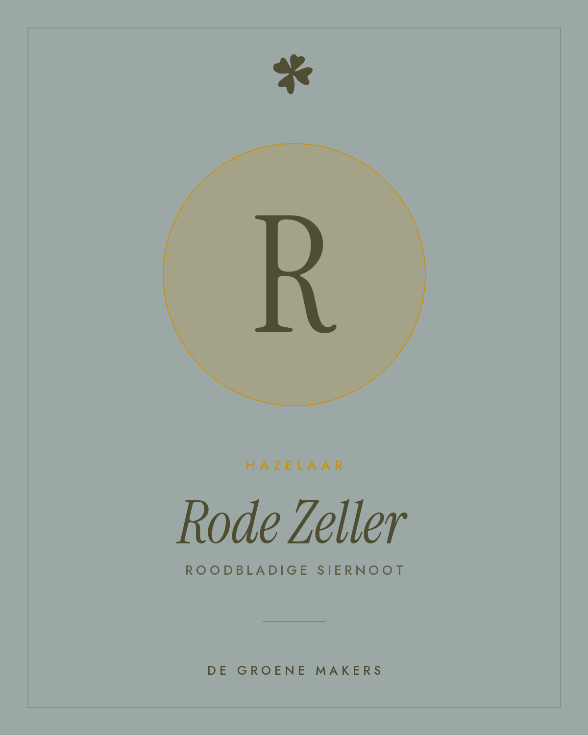Hazelaar 'Rode Zeller' – De Groene Makers