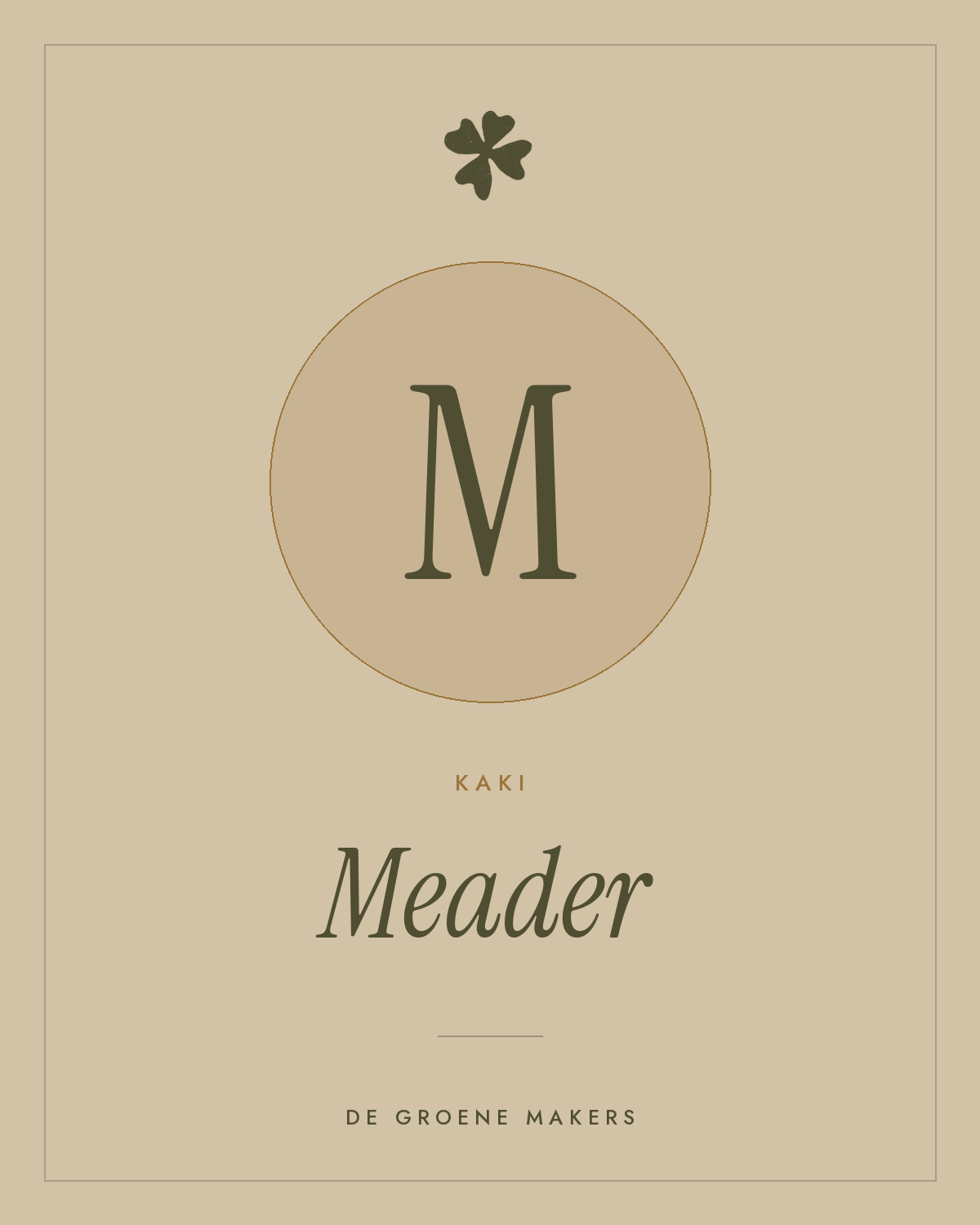 Kaki ‘Meader’ - De Groene Makers
