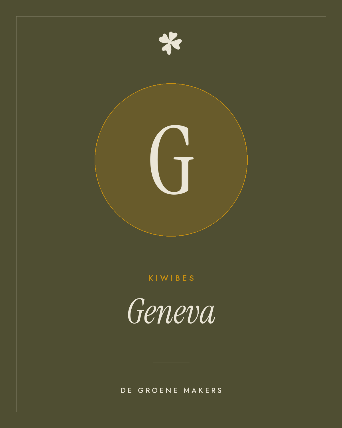 Kiwibes 'Geneva' – De Groene Makers