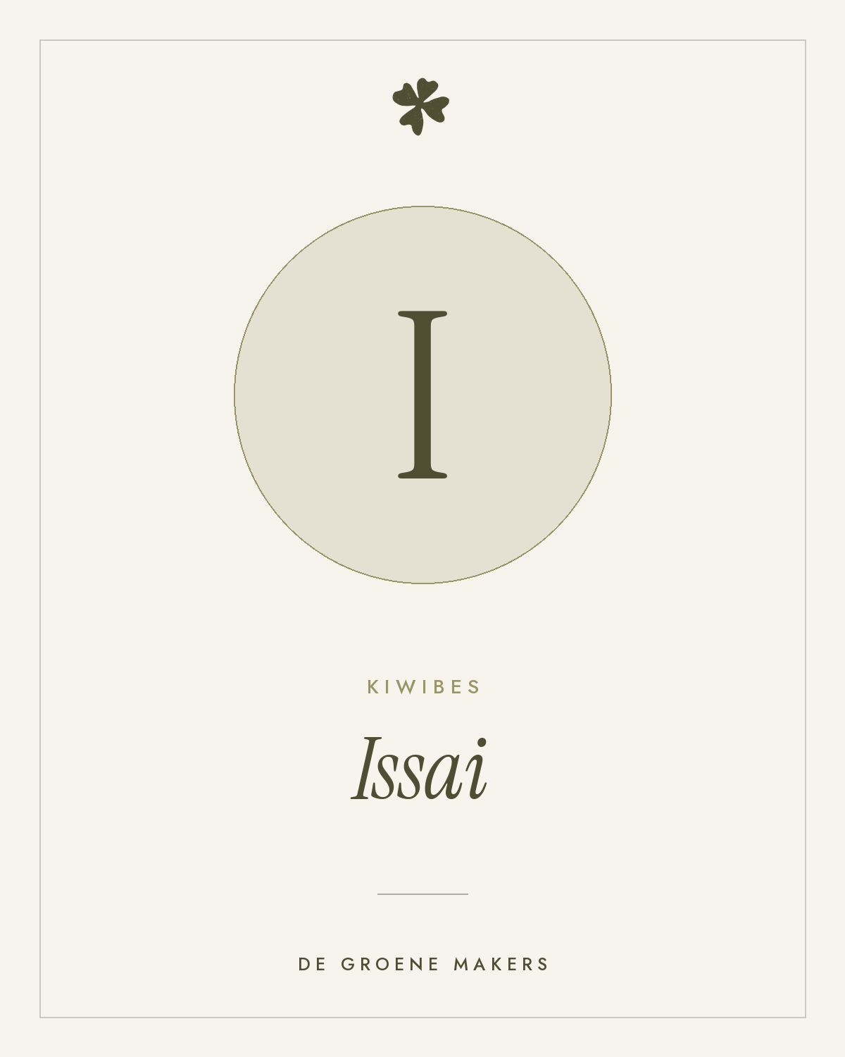Kiwibes 'Issai' – De Groene Makers