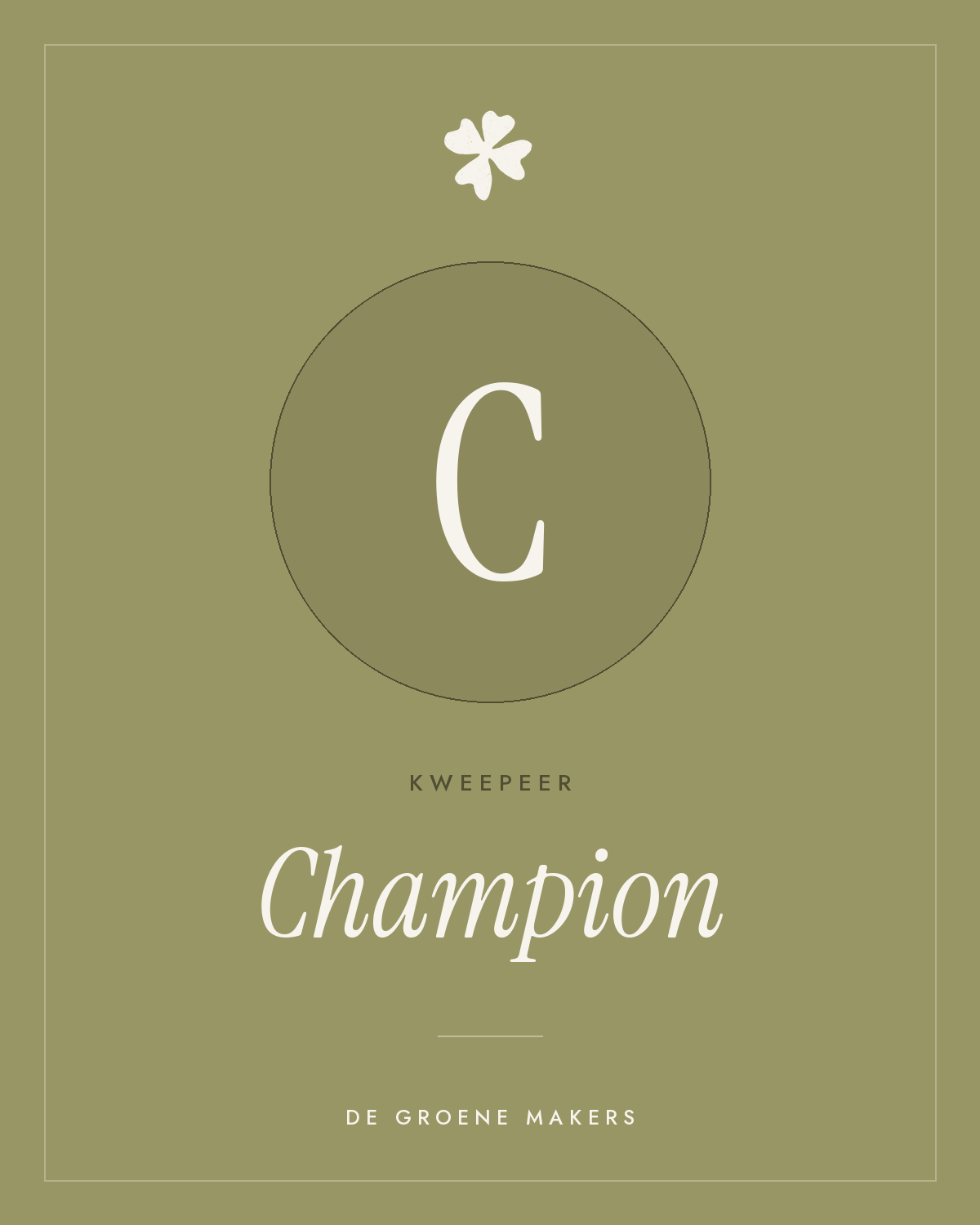 Kweepeer ‘Champion’ - De Groene Makers