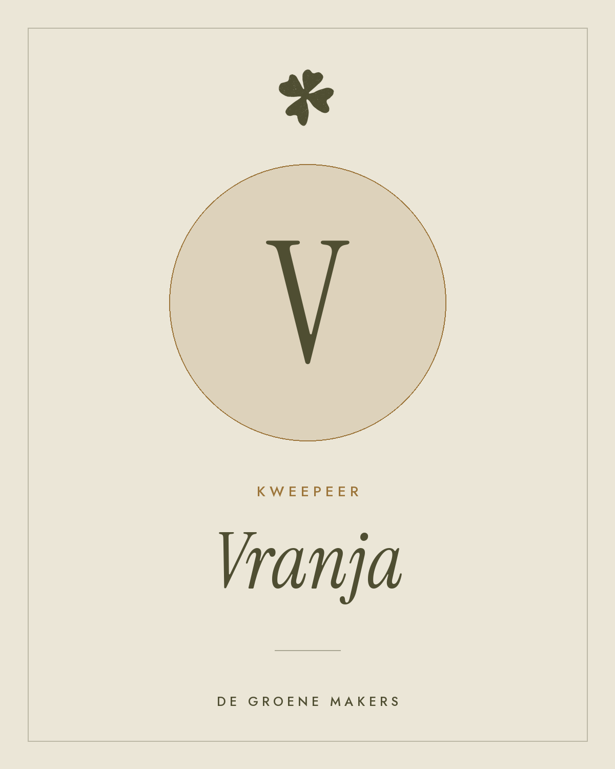 Kweepeer ‘Vranja’ - De Groene Makers
