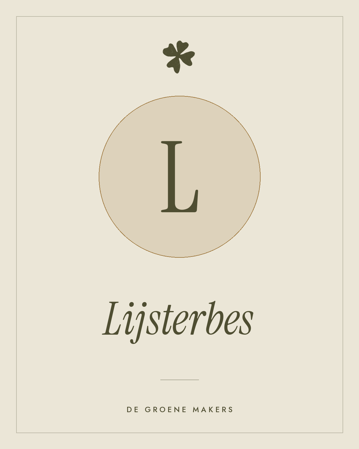 Lijsterbes - De Groene Makers