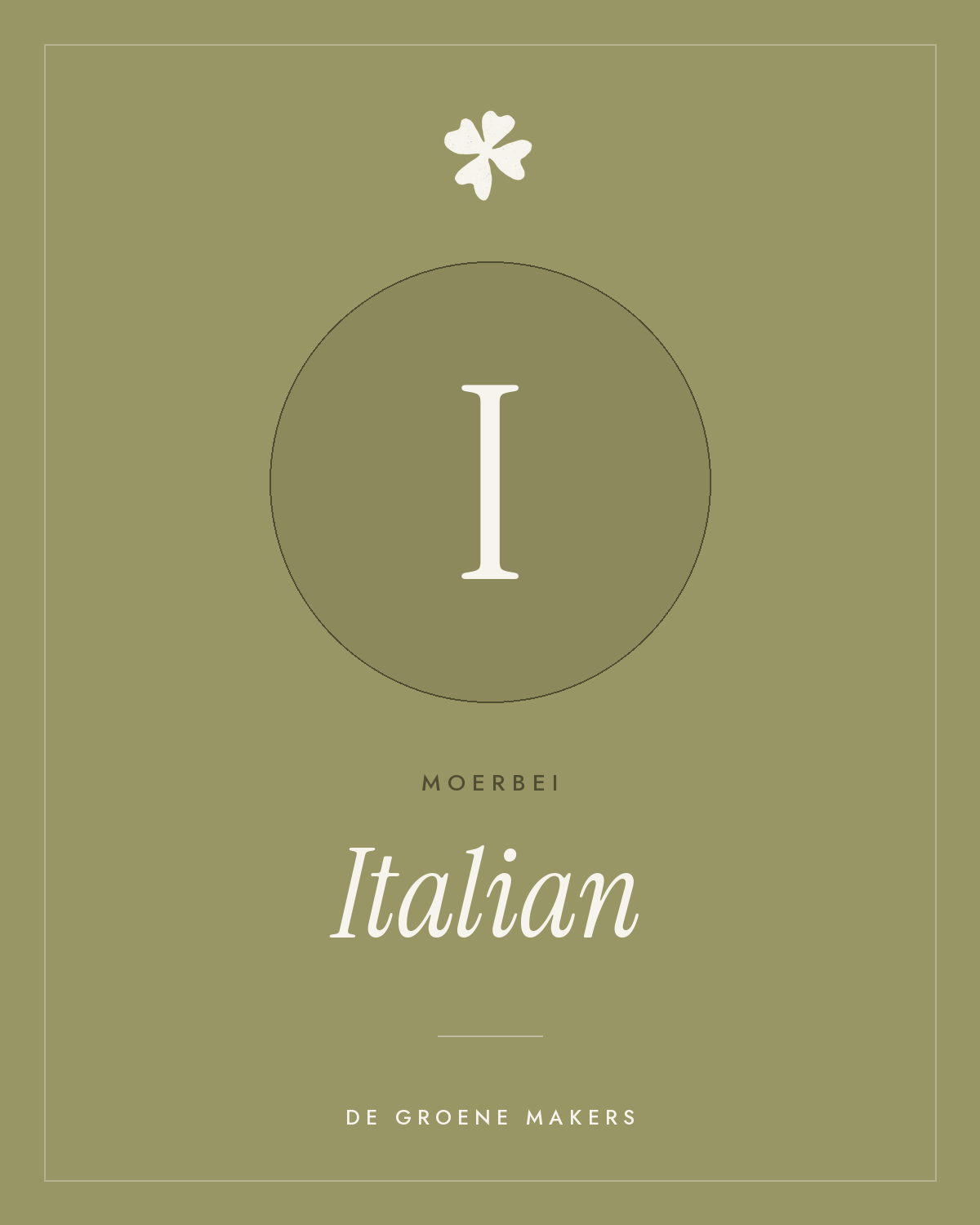 Moerbei ‘Italian’ - De Groene Makers