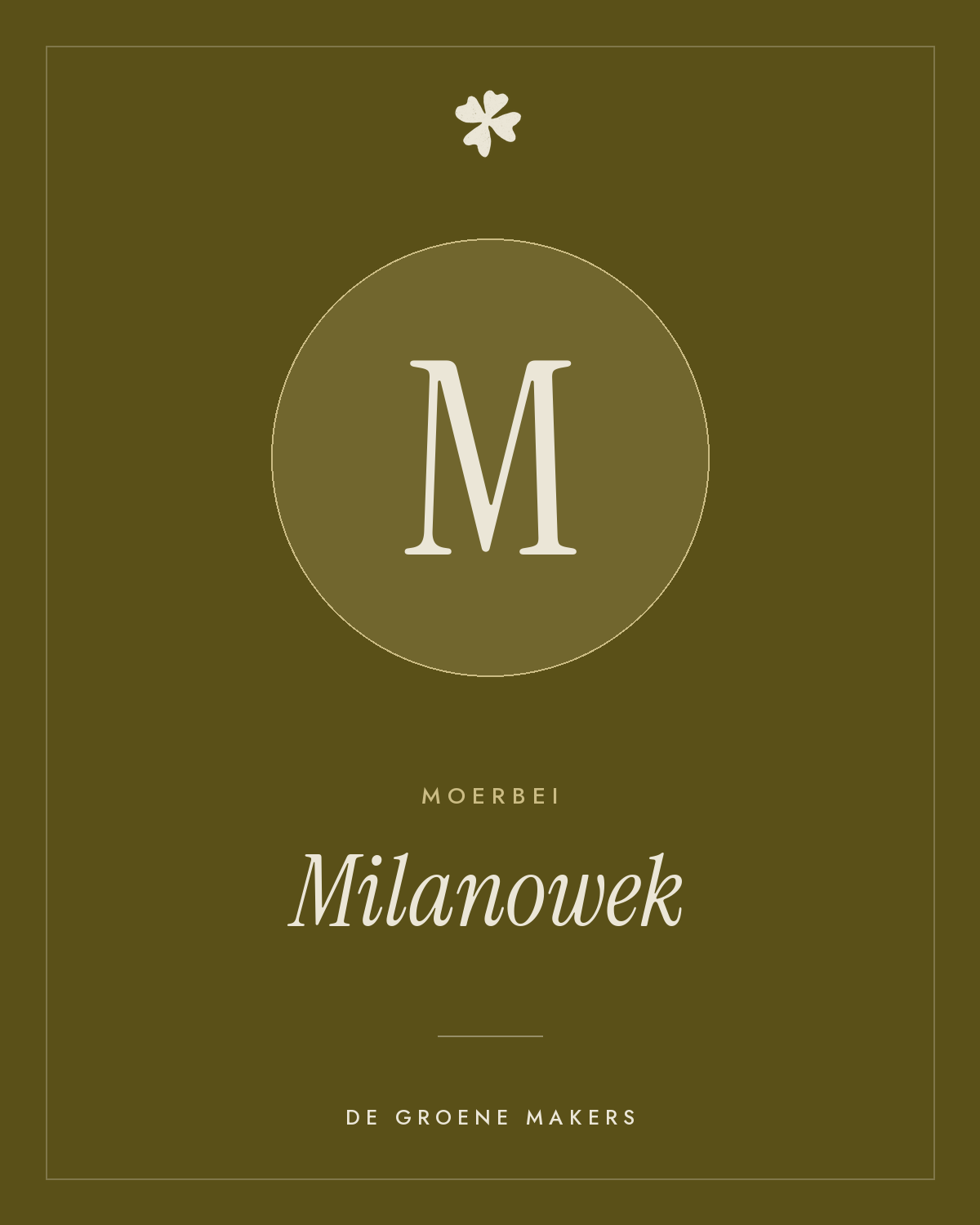 Moerbei 'Milanowek' – De Groene Makers