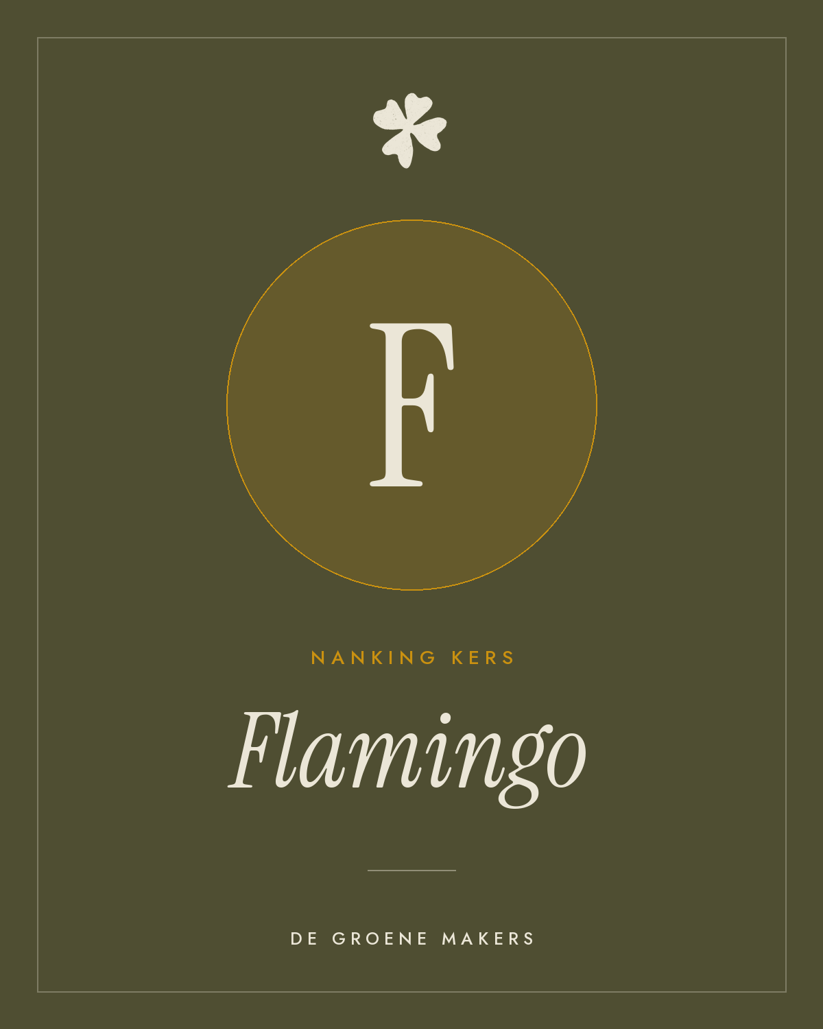 Nanking kers ‘Flamingo’ - De Groene Makers
