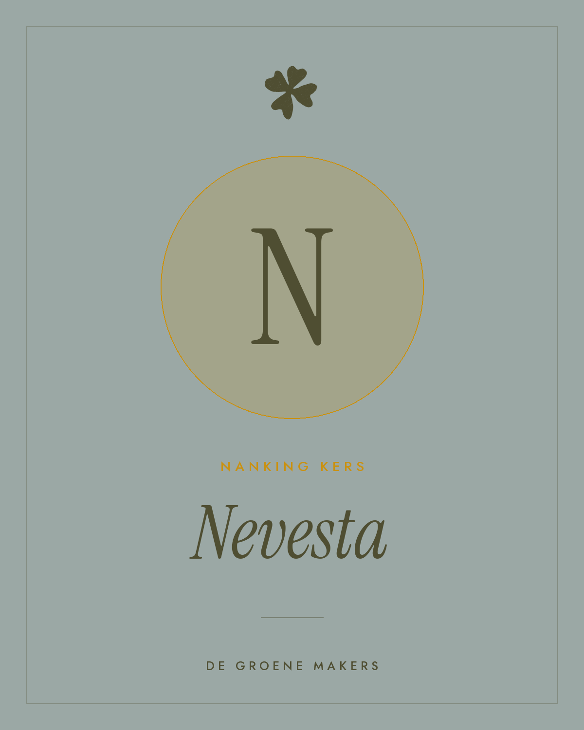 Nanking kers ‘Nevesta’ - De Groene Makers