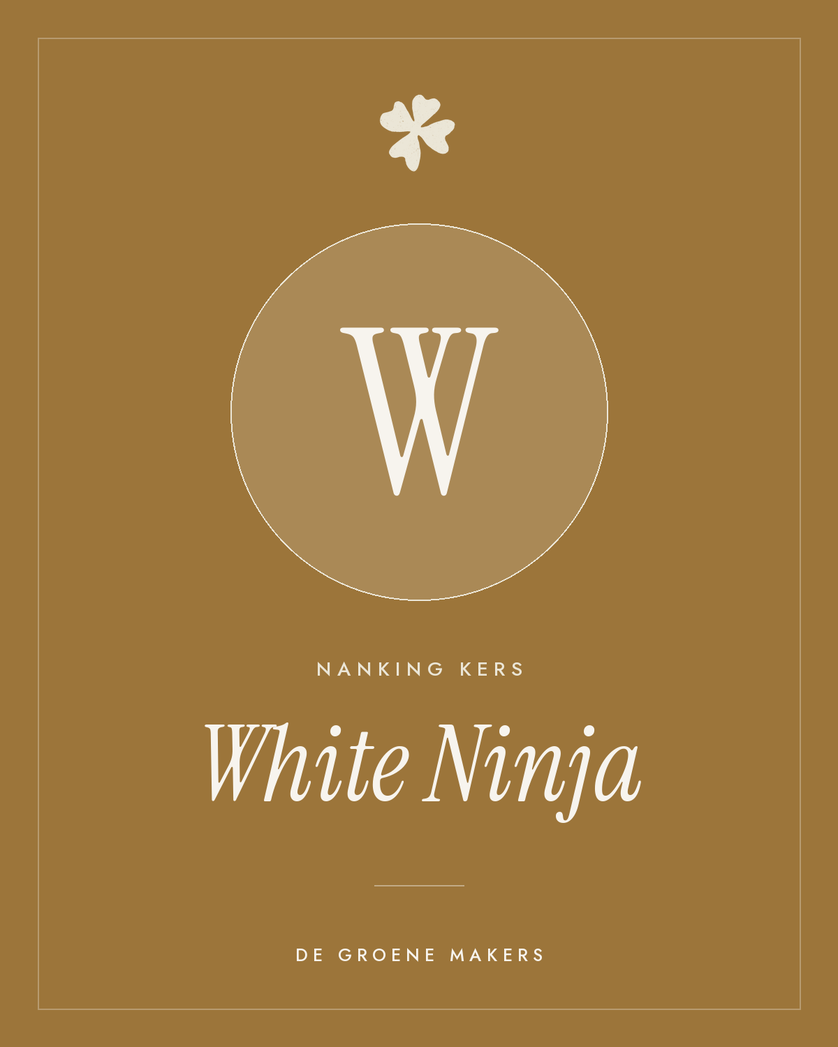 Nanking kers ‘White Ninja’ - De Groene Makers