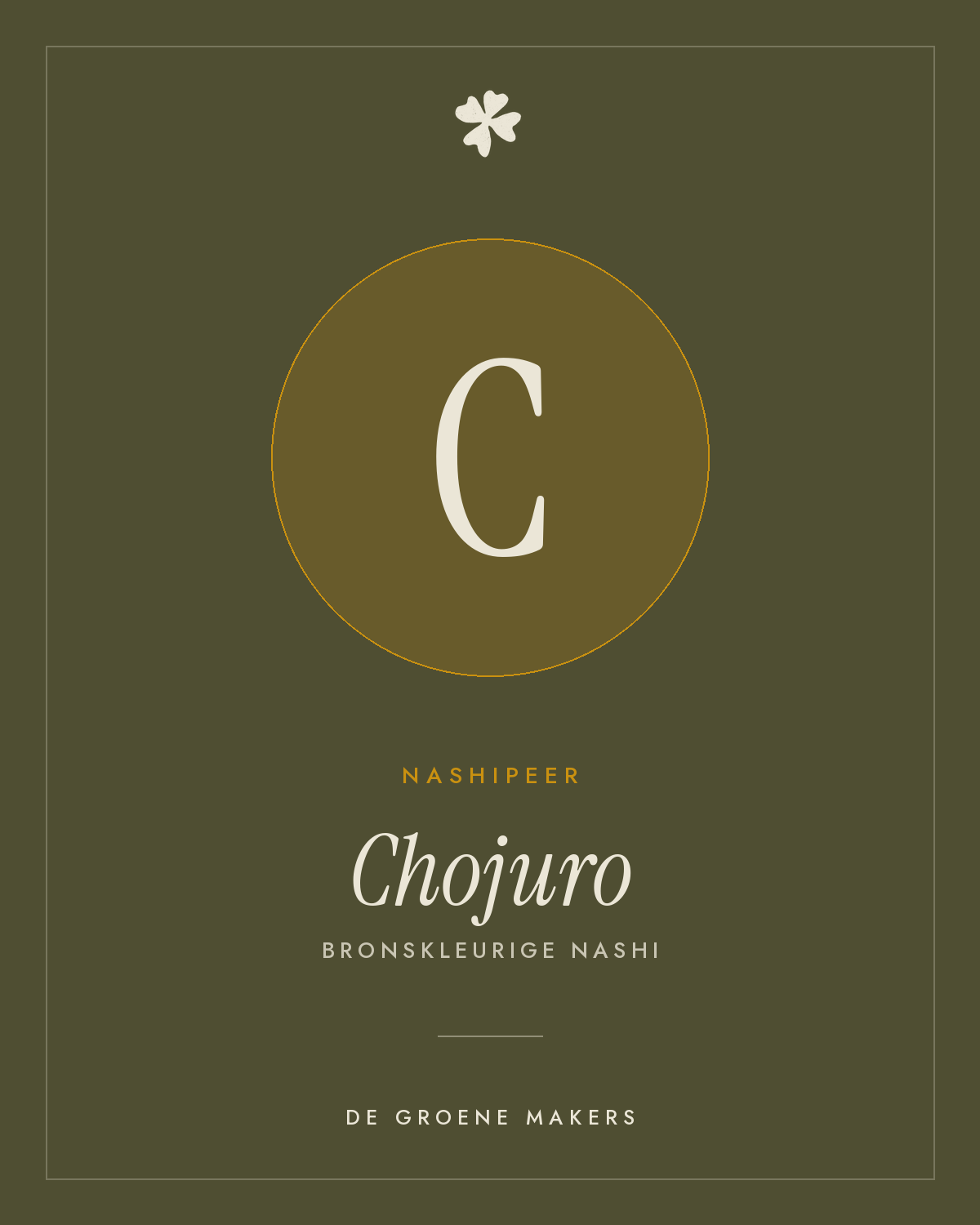 Nashipeer 'Chojuro' – De Groene Makers