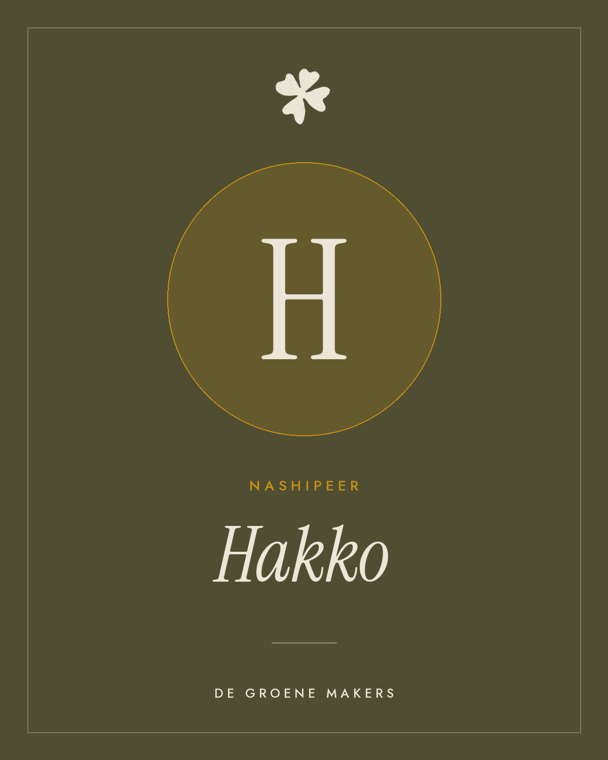 Nashipeer ‘Hakko’ - De Groene Makers
