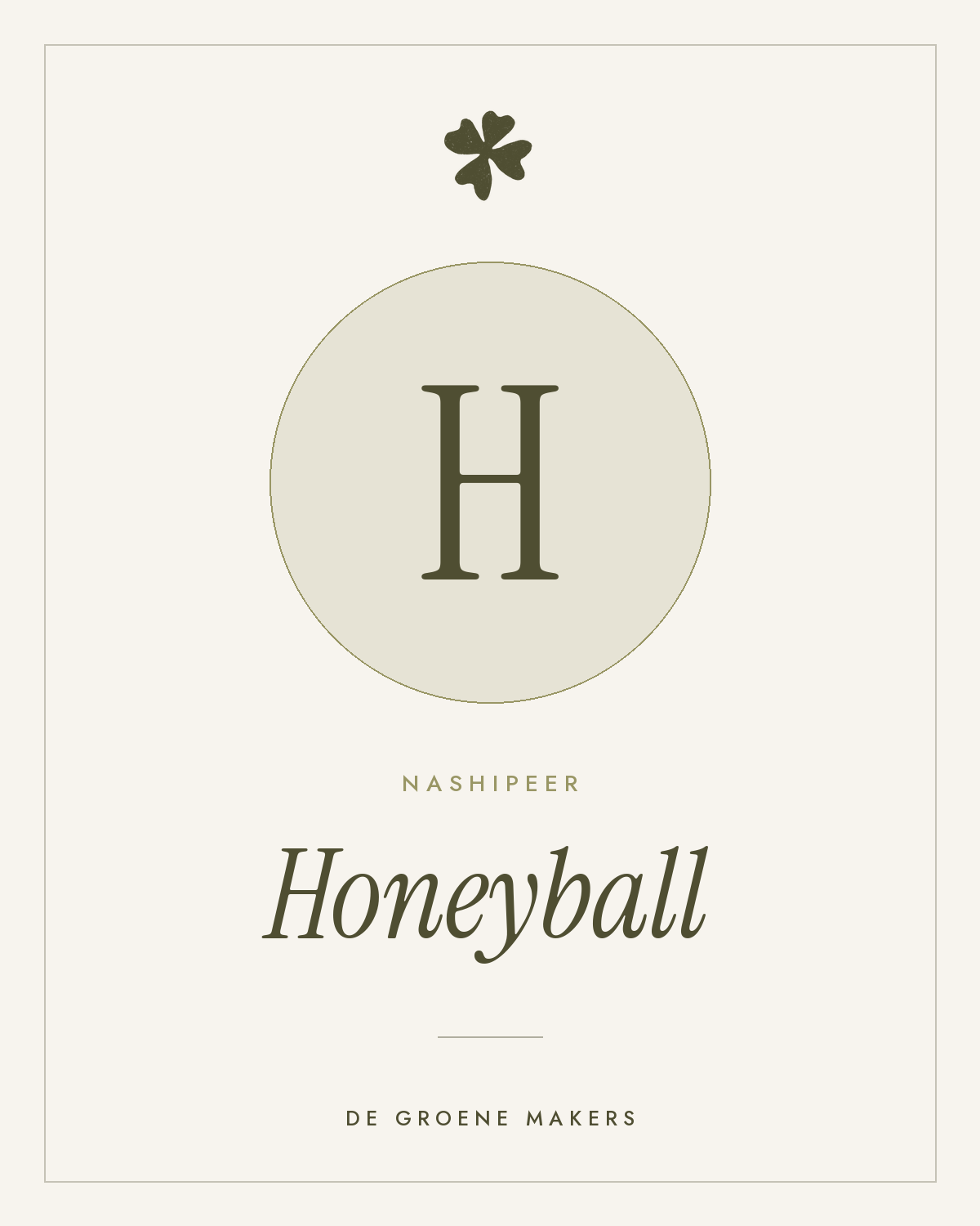 Nashipeer ‘Honeyball’ - De Groene Makers