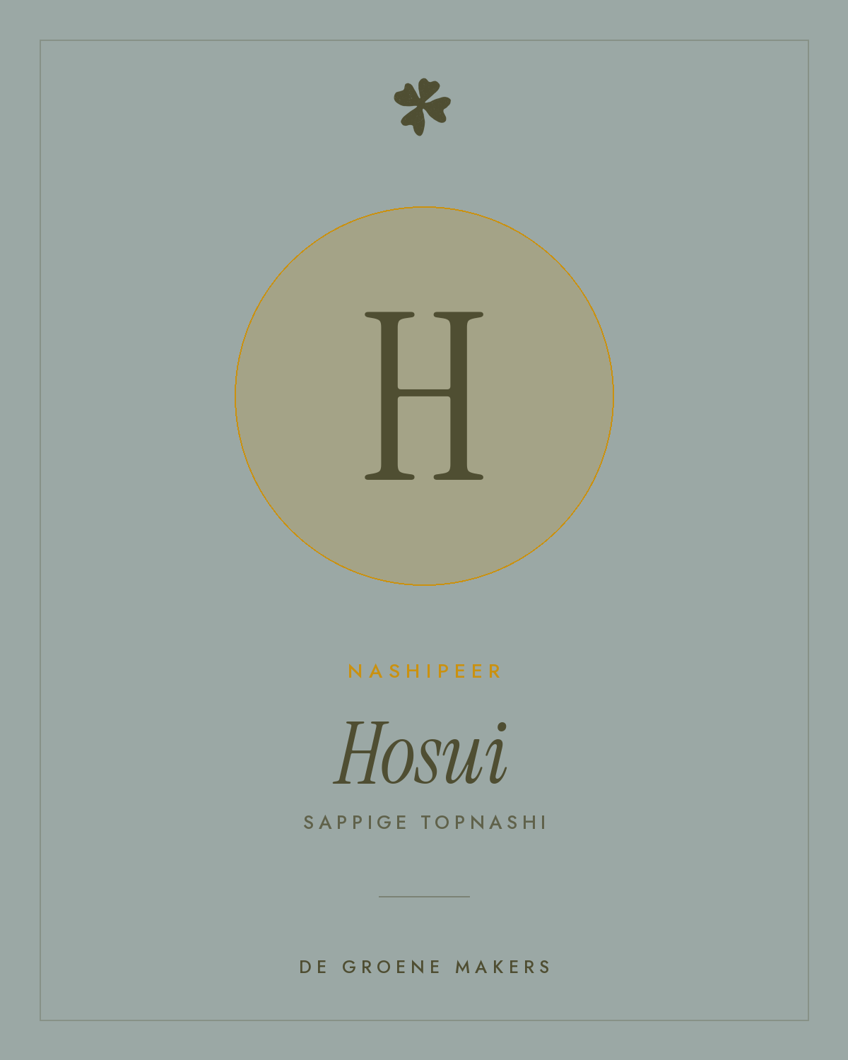 Nashipeer 'Hosui' – De Groene Makers