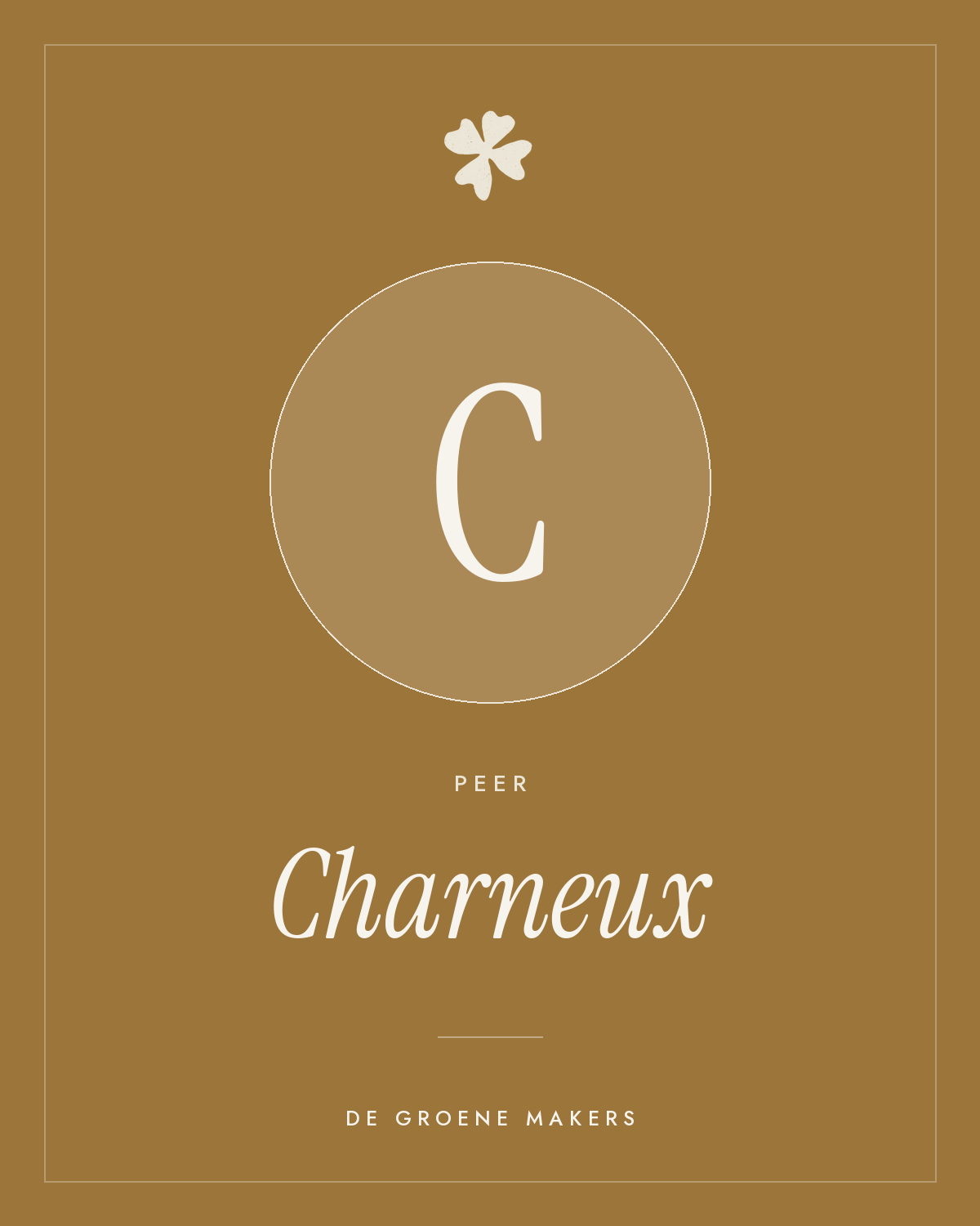 Peer ‘Charneux’ - De Groene Makers