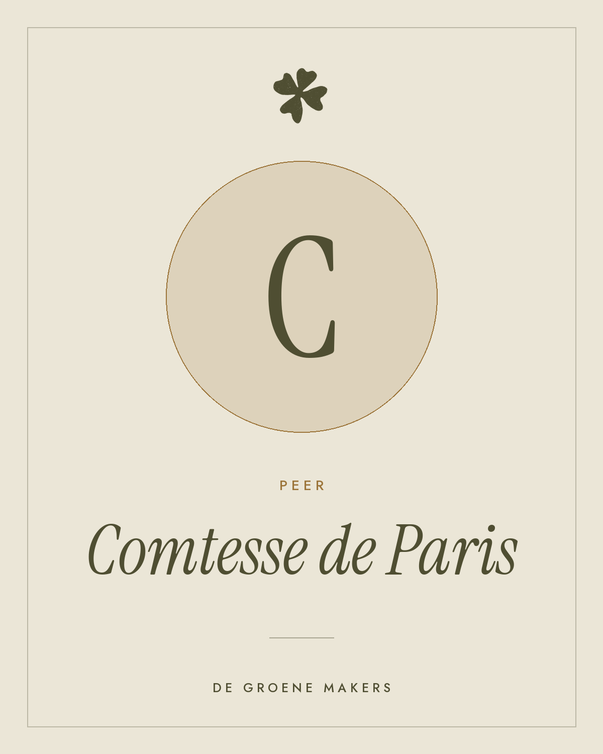 Peer ‘Comtesse de Paris’ - De Groene Makers