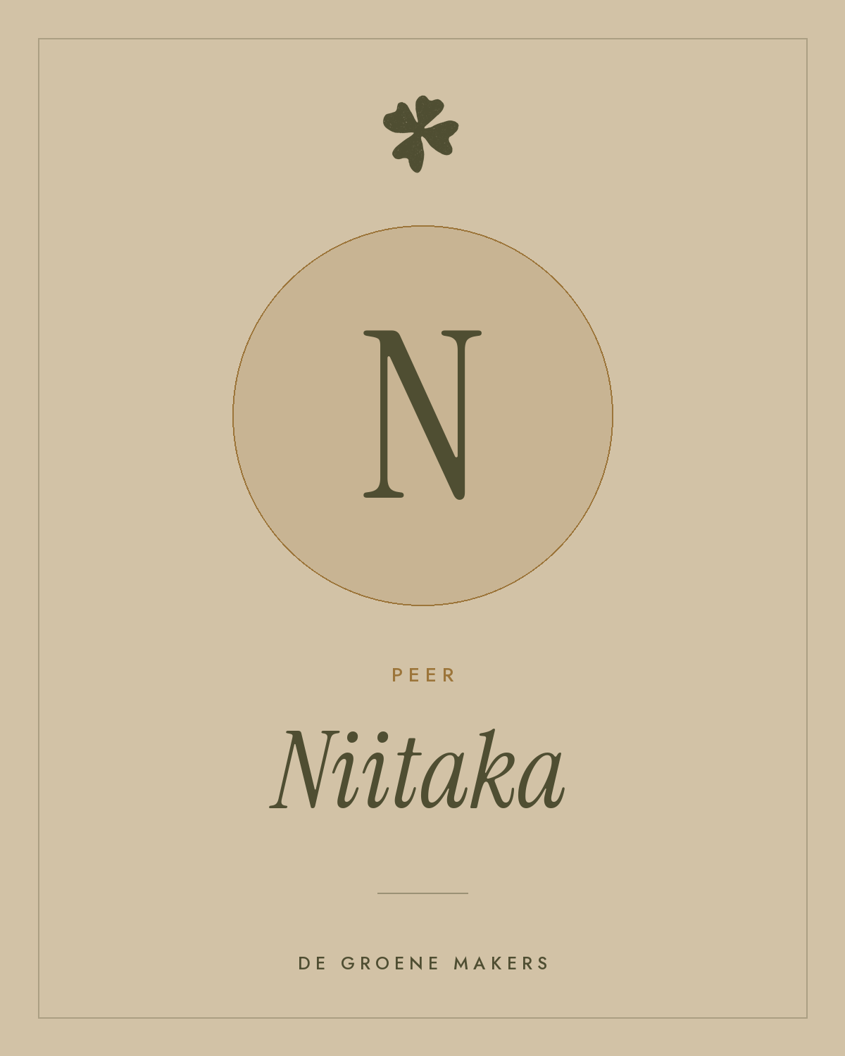 Peer ‘Niitaka’ - De Groene Makers