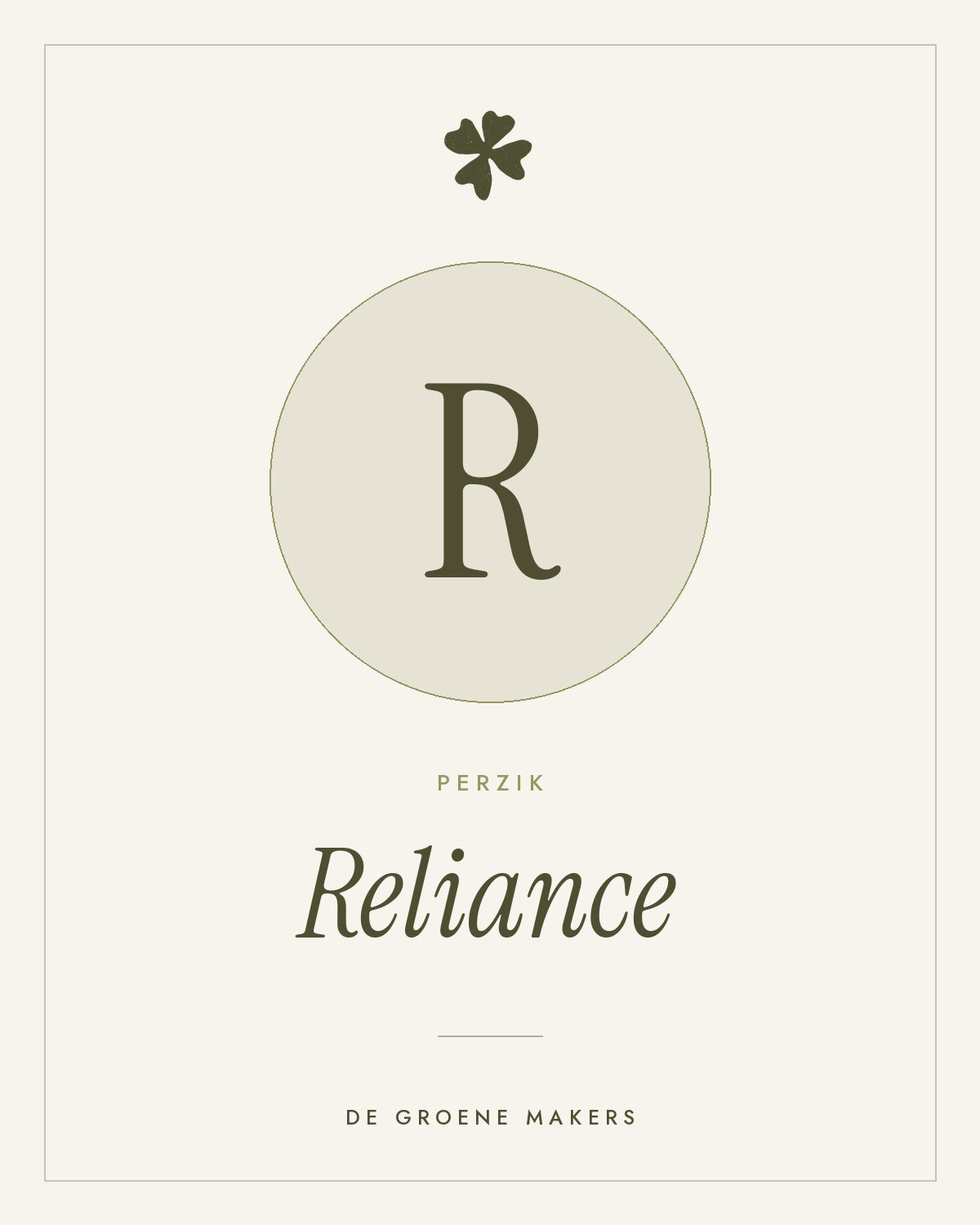 Perzik ‘Reliance’ - De Groene Makers