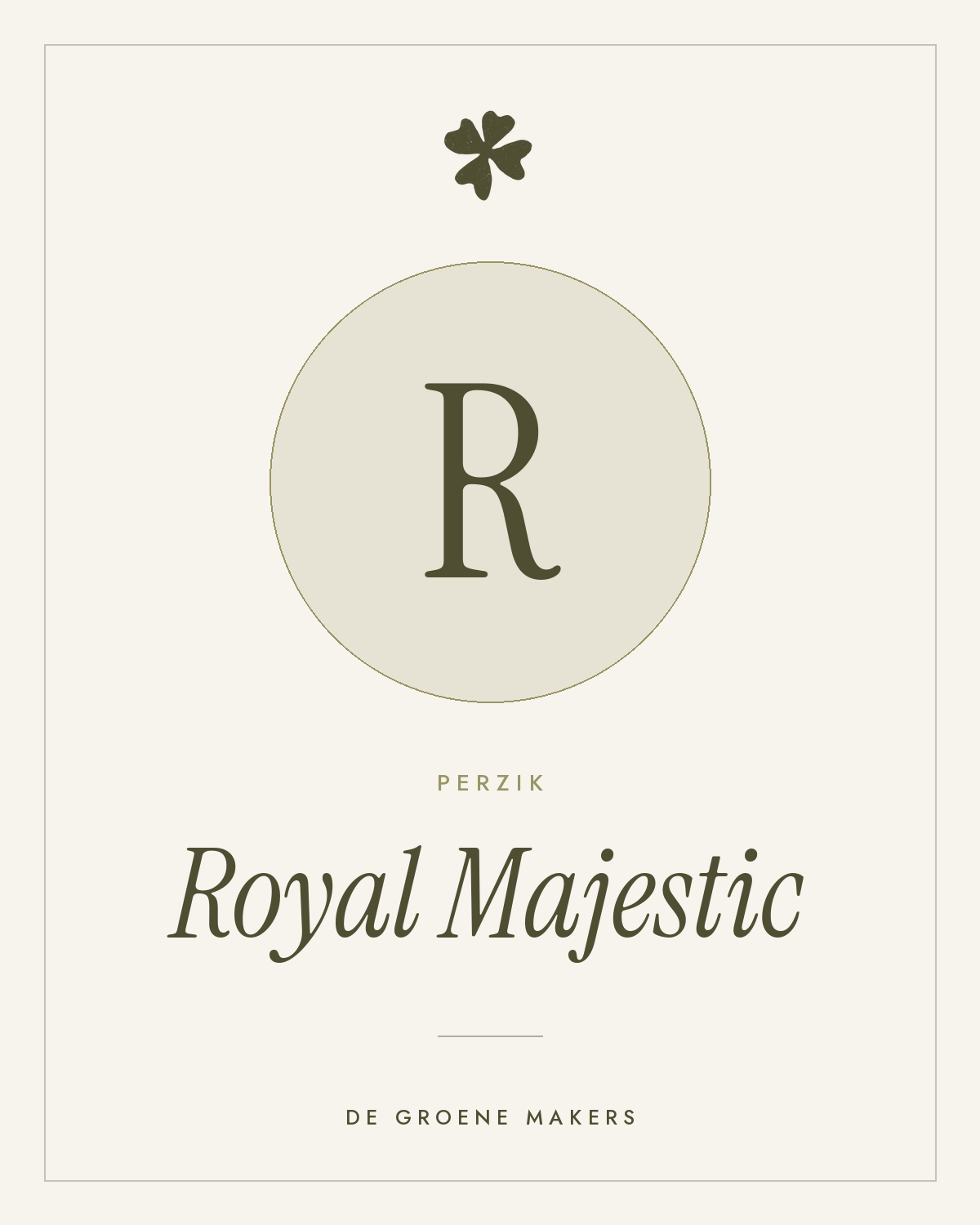 Perzik ‘Royal Majestic’ - De Groene Makers