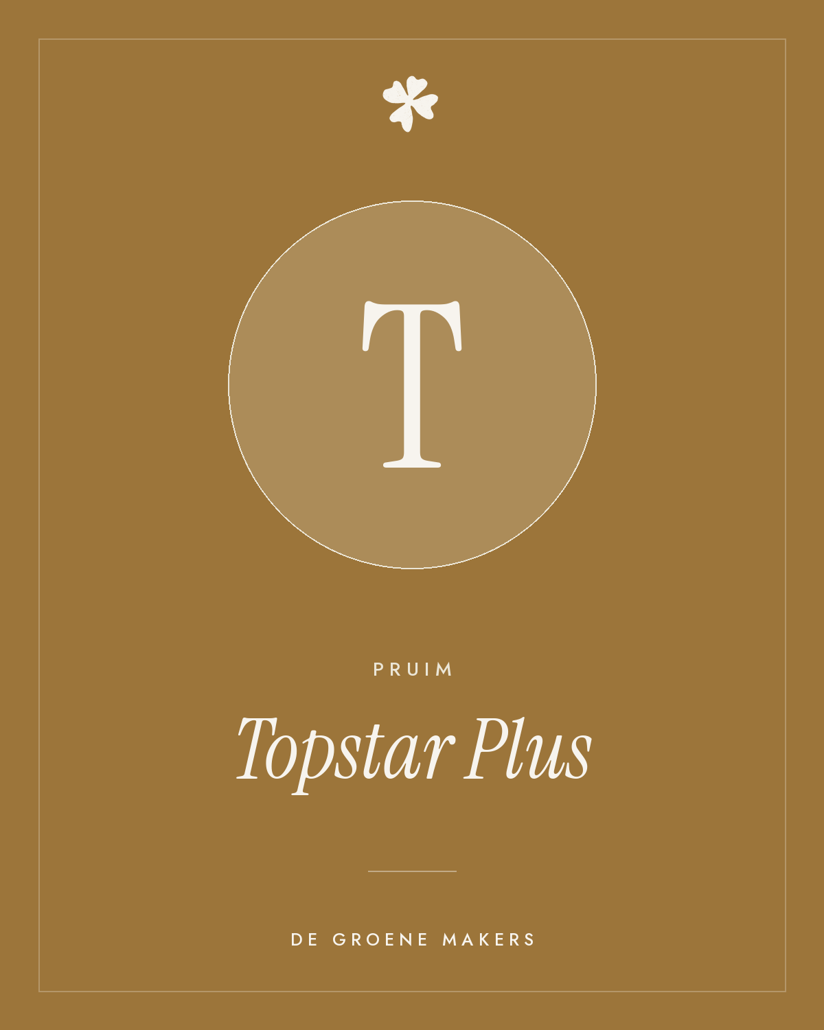 Pruim 'Topstar Plus' – De Groene Makers