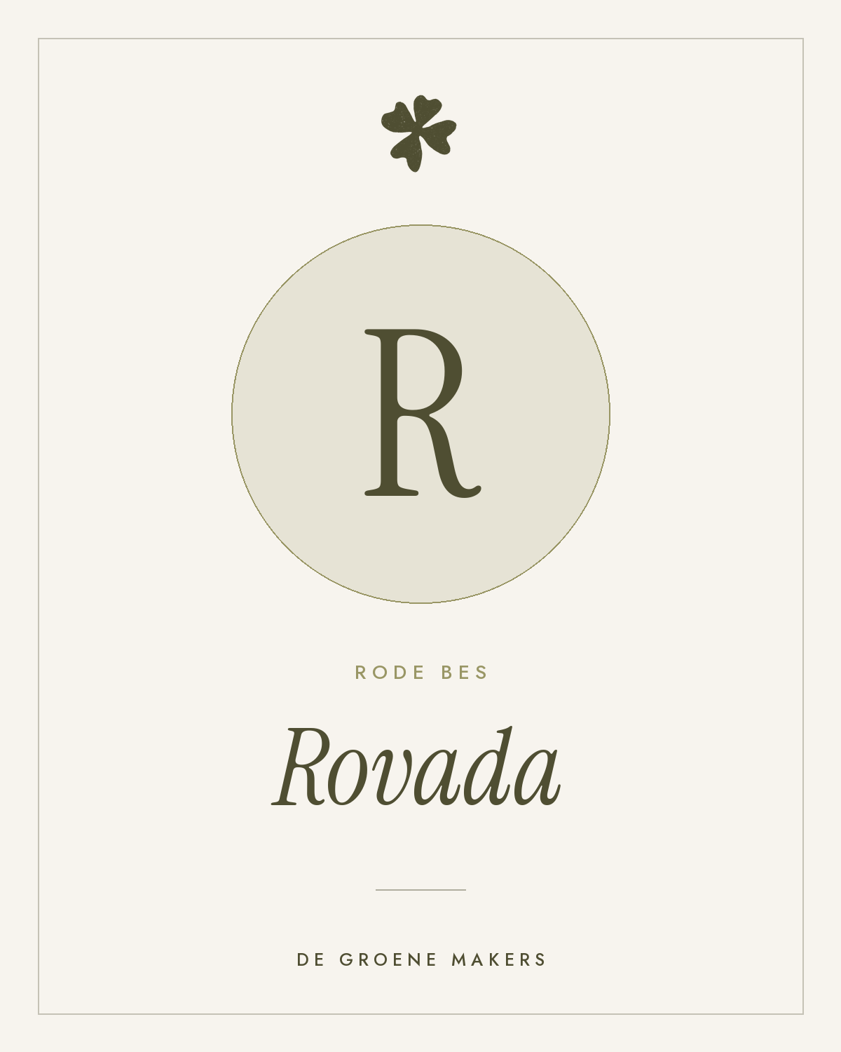 Rode bes ‘Rovada’ - De Groene Makers