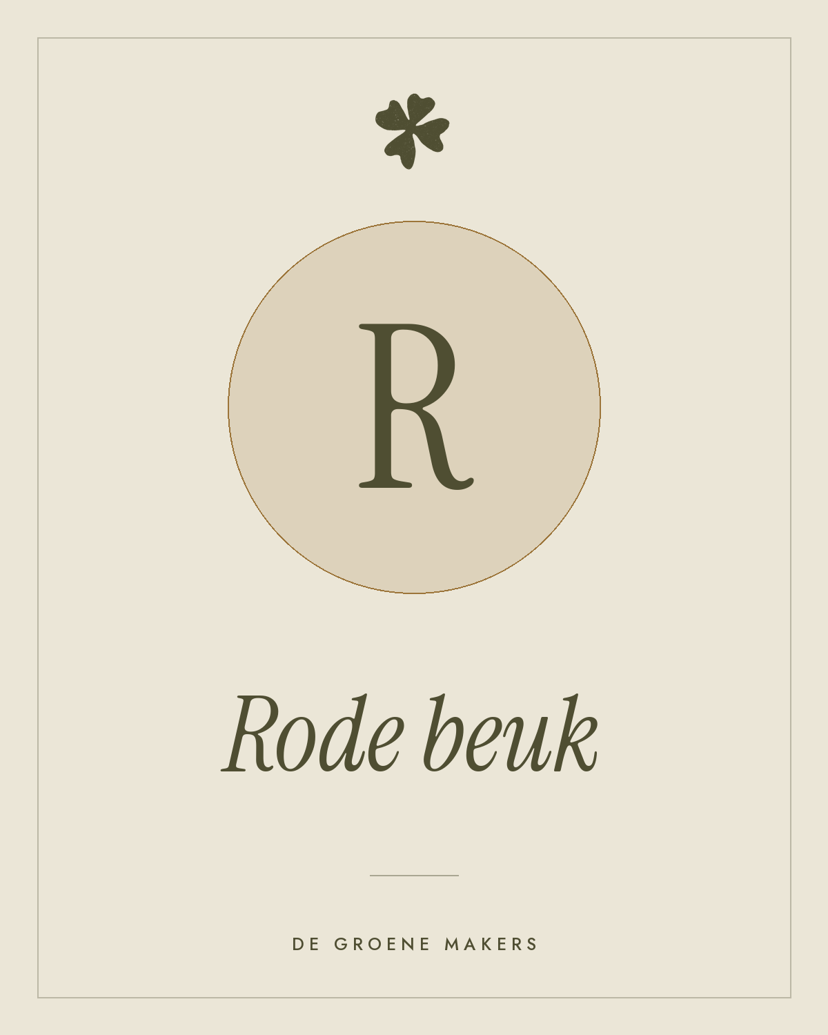Rode beuk - De Groene Makers