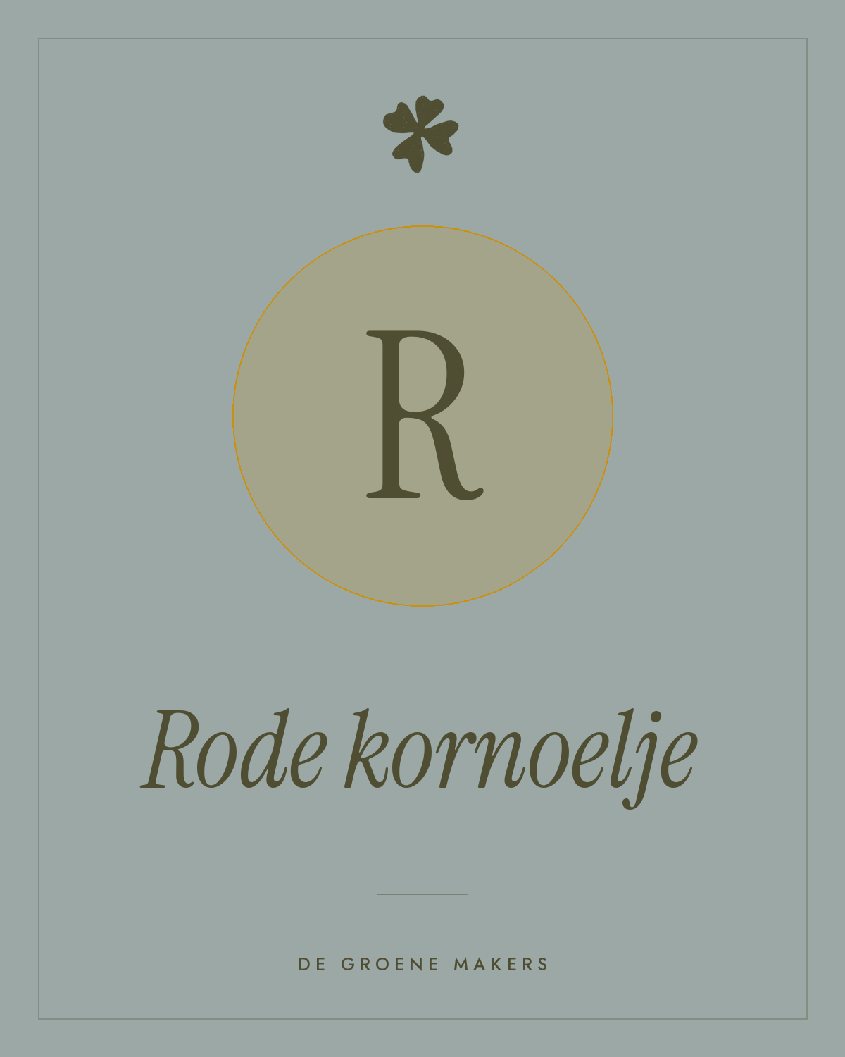 Rode kornoelje - De Groene Makers