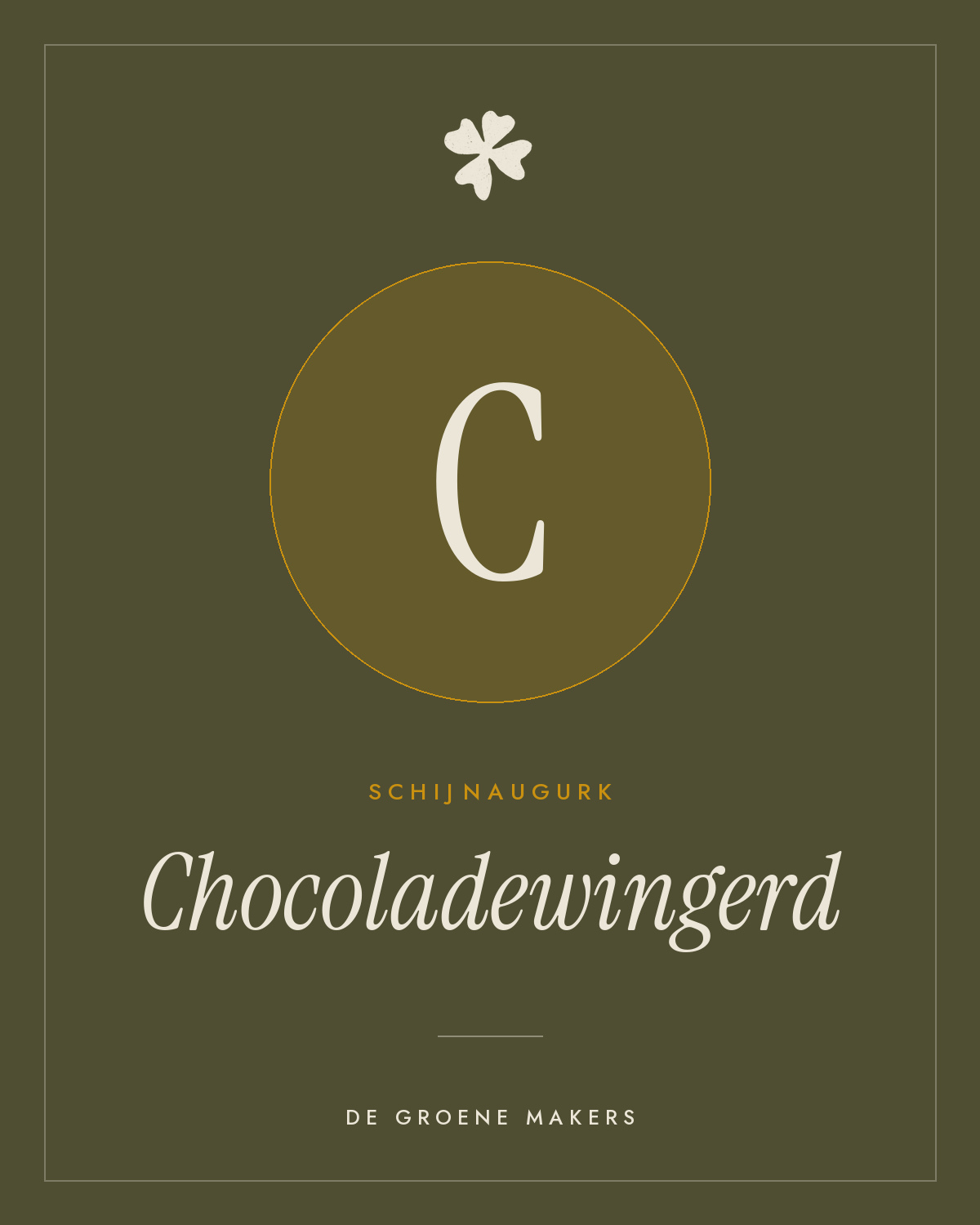Schijnaugurk ‘Chocoladewingerd’ - De Groene Makers