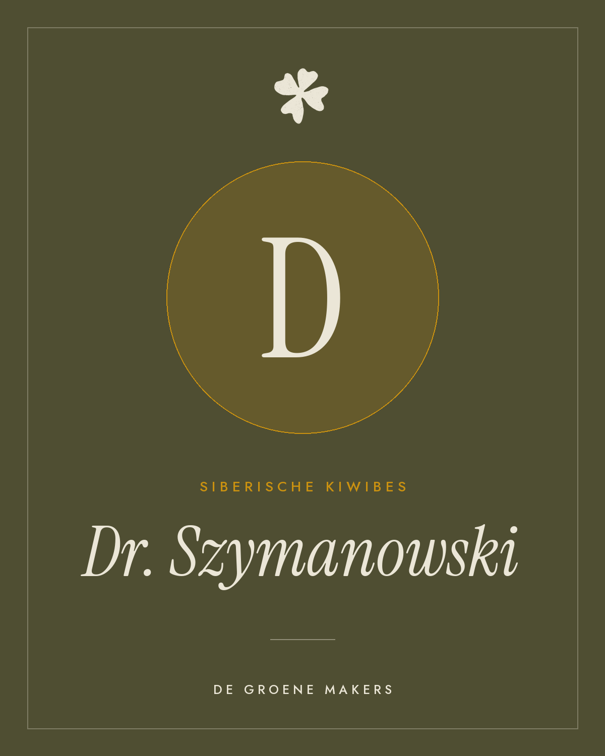 Siberische kiwibes ‘Dr. Szymanowski’ - De Groene Makers