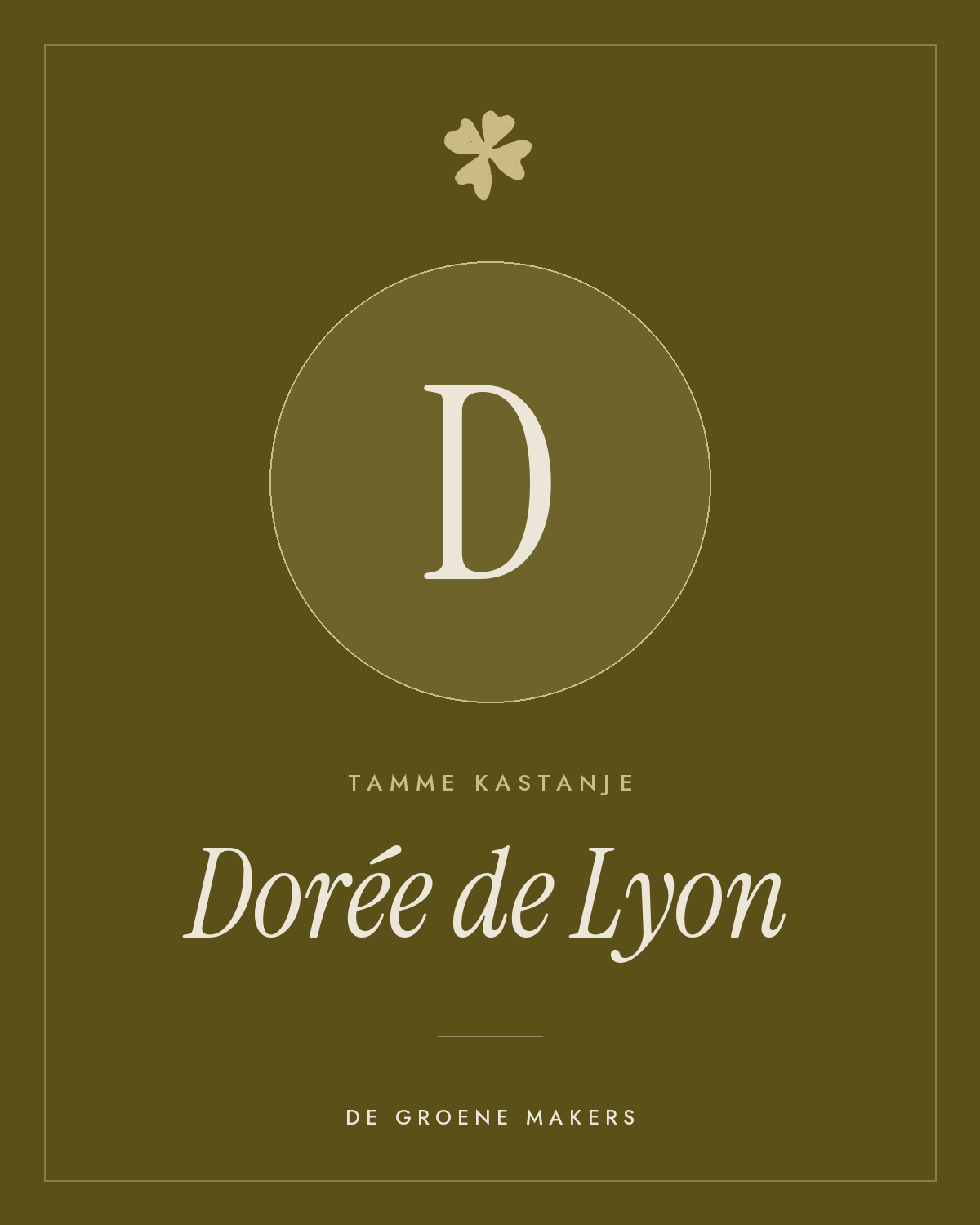 Tamme kastanje ‘Dorée de Lyon’ - De Groene Makers