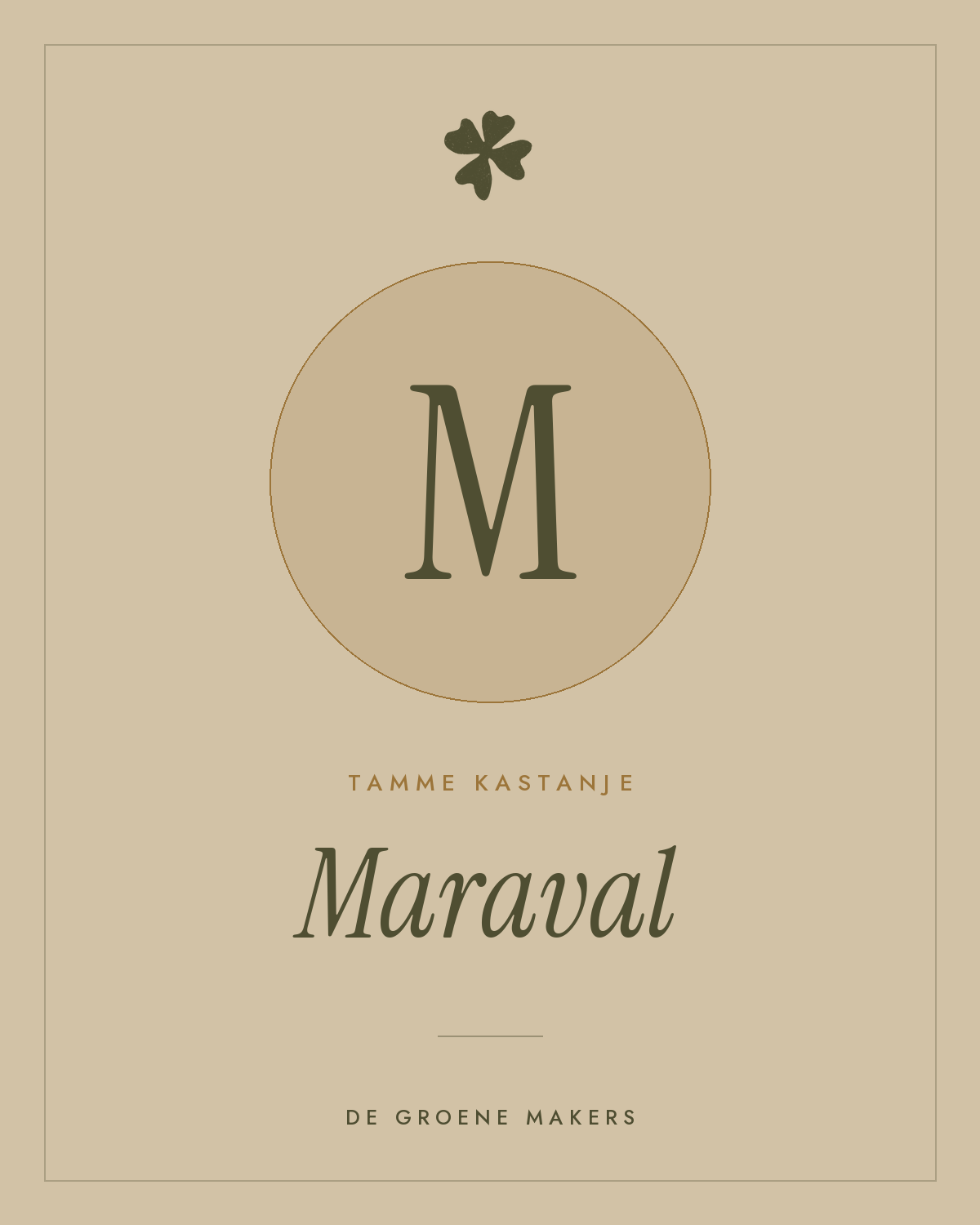 Tamme kastanje ‘Maraval’ - De Groene Makers