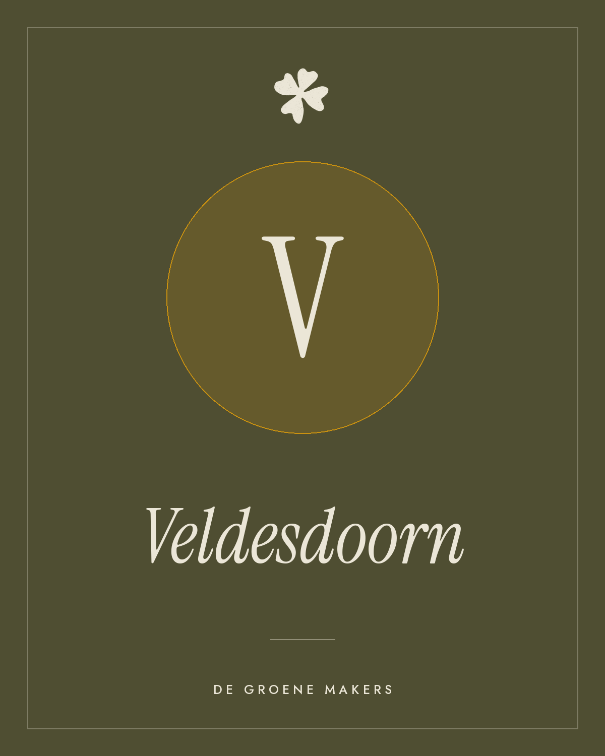 Veldesdoorn - De Groene Makers